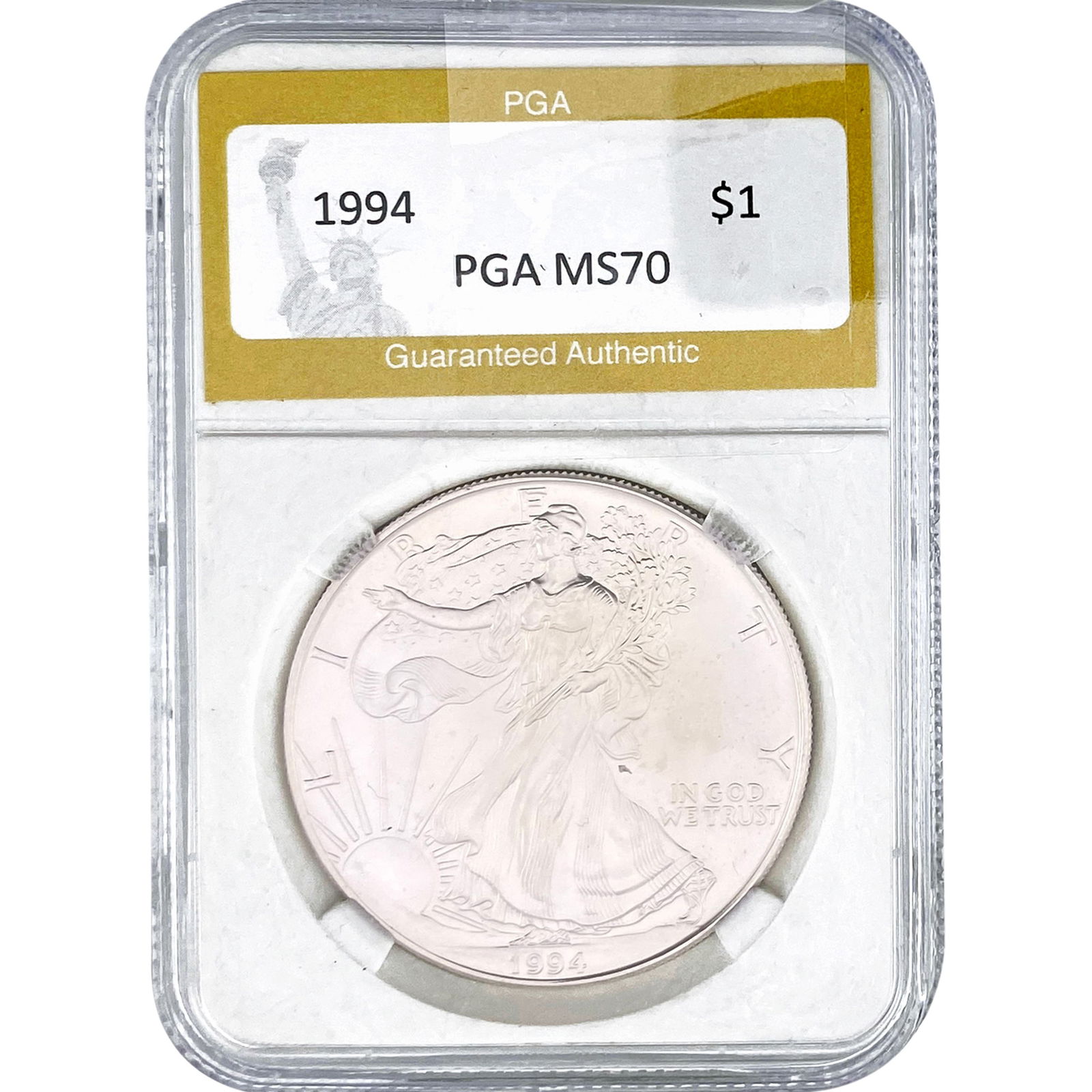1994 Silver Eagle PGA MS70 (1 of 2)