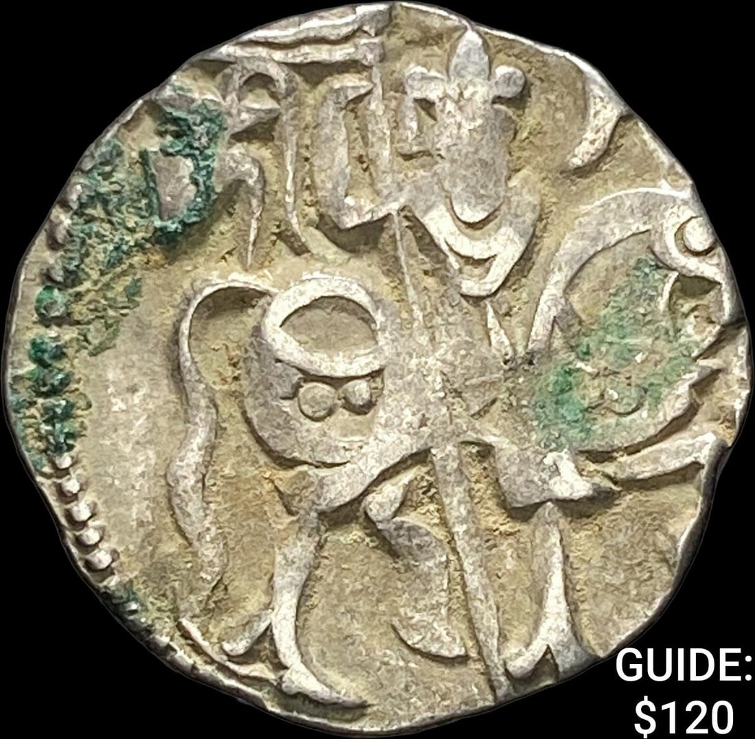 700-1000 AD India Rajput SIlver Jital NEARLY UNCIRCULATED: 700-1000 AD India Rajput SIlver Jital NEARLY UNCIRCULATED