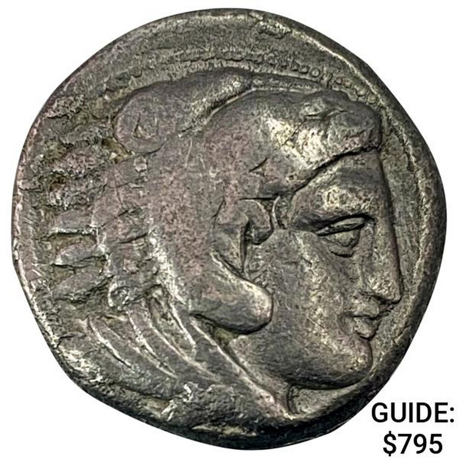 Macedonia Alex. III 336-323 BC Silver Tetradrachm NEARLY UNCIRCULATED: Macedonia Alex. III 336-323 BC Silver Tetradrachm NEARLY UNCIRCULATED