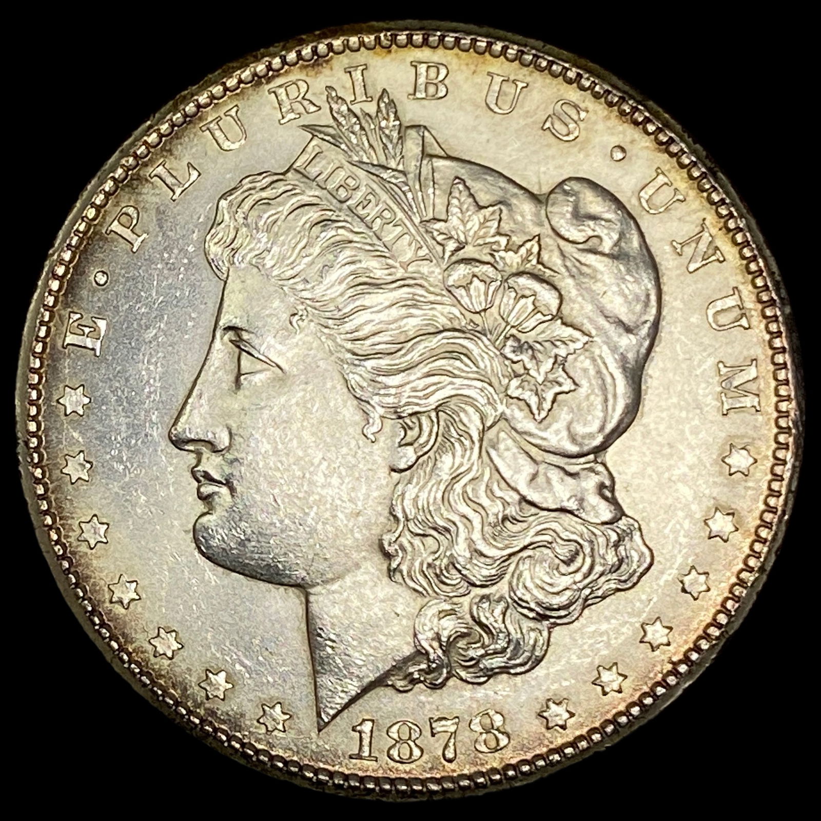 1878-CC Silver Morgan Dollar GEM BU: 1878-CC Silver Morgan Dollar GEM BU