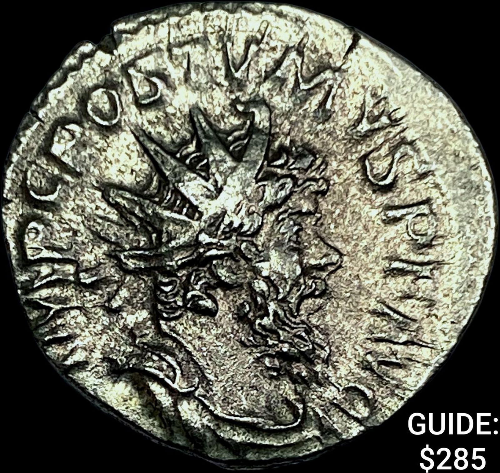 Roman Postumus 260-269 AD Silver Dbl Denararius CHOICE AU (1 of 2)