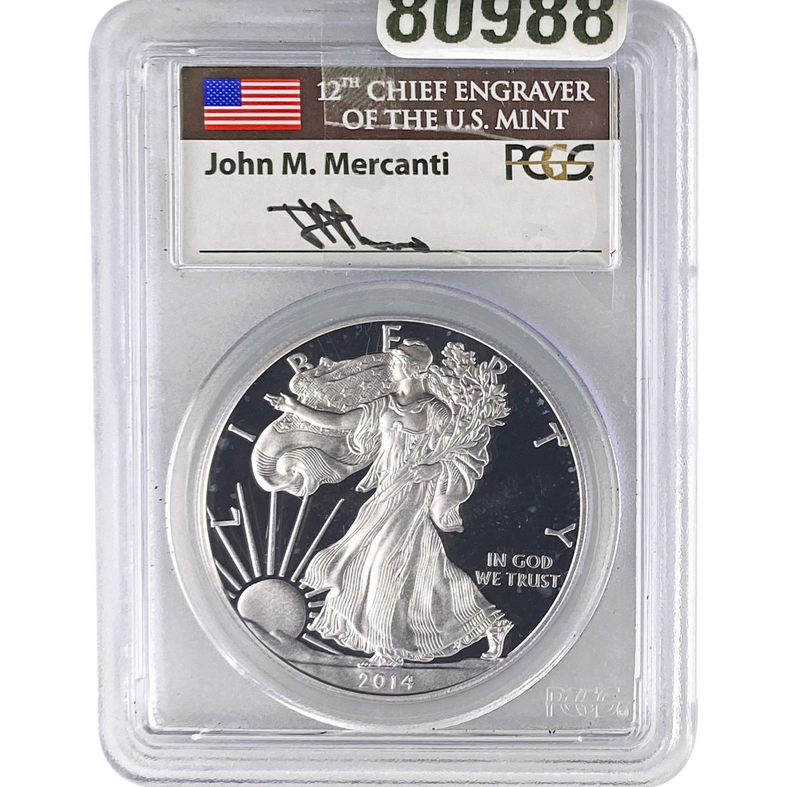 2014-W Silver Eagle PCGS PR69 DCAM (1 of 2)