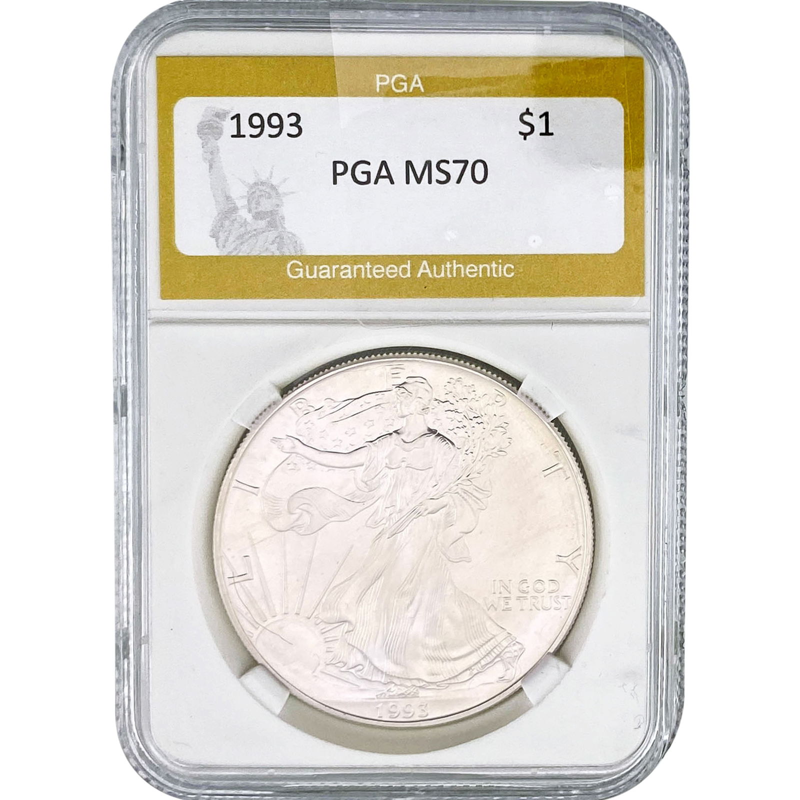 1993 Silver Eagle PGA MS70 (1 of 2)