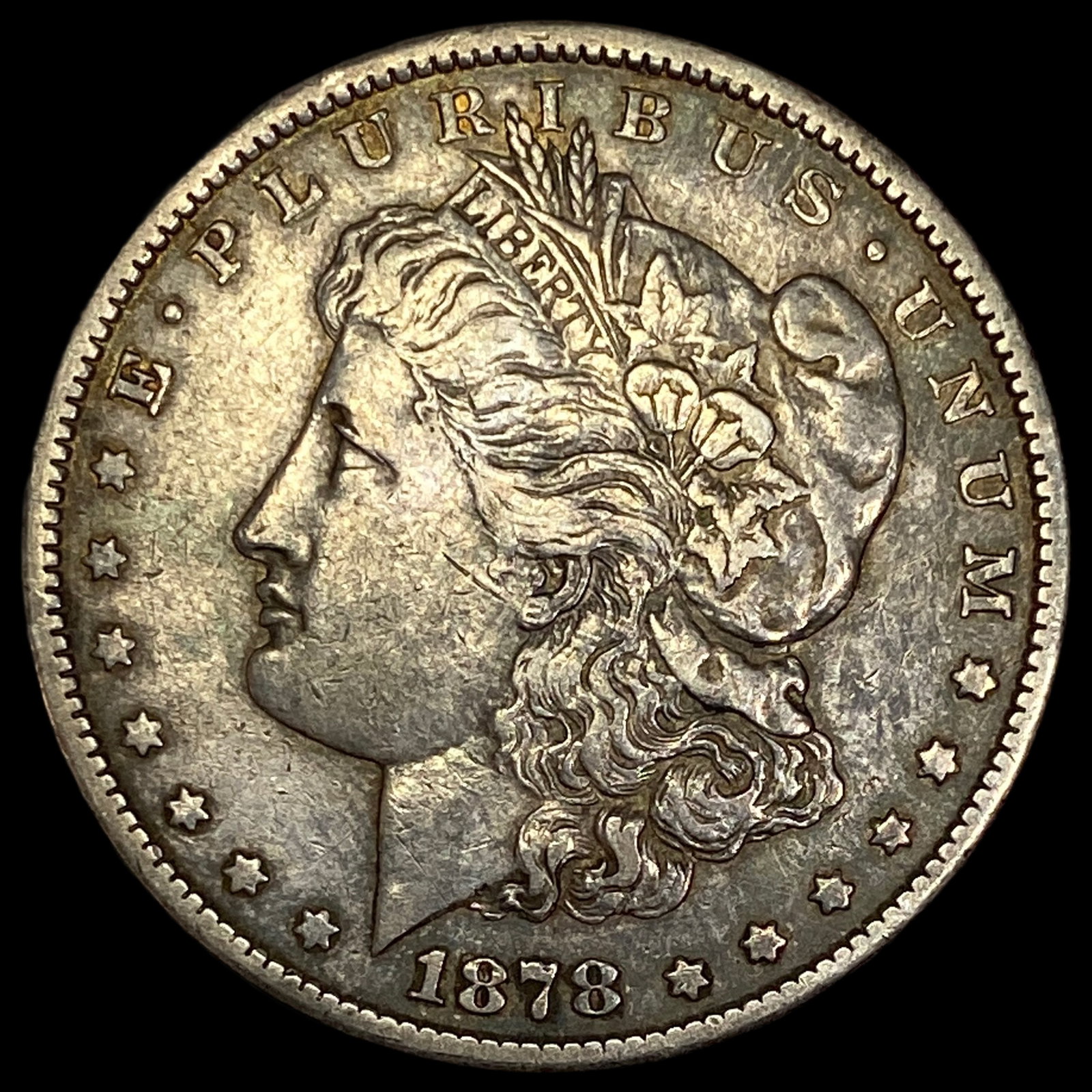 1878-CC Silver Morgan Dollar NEARLY UNCIRCULATED: 1878-CC Silver Morgan Dollar NEARLY UNCIRCULATED