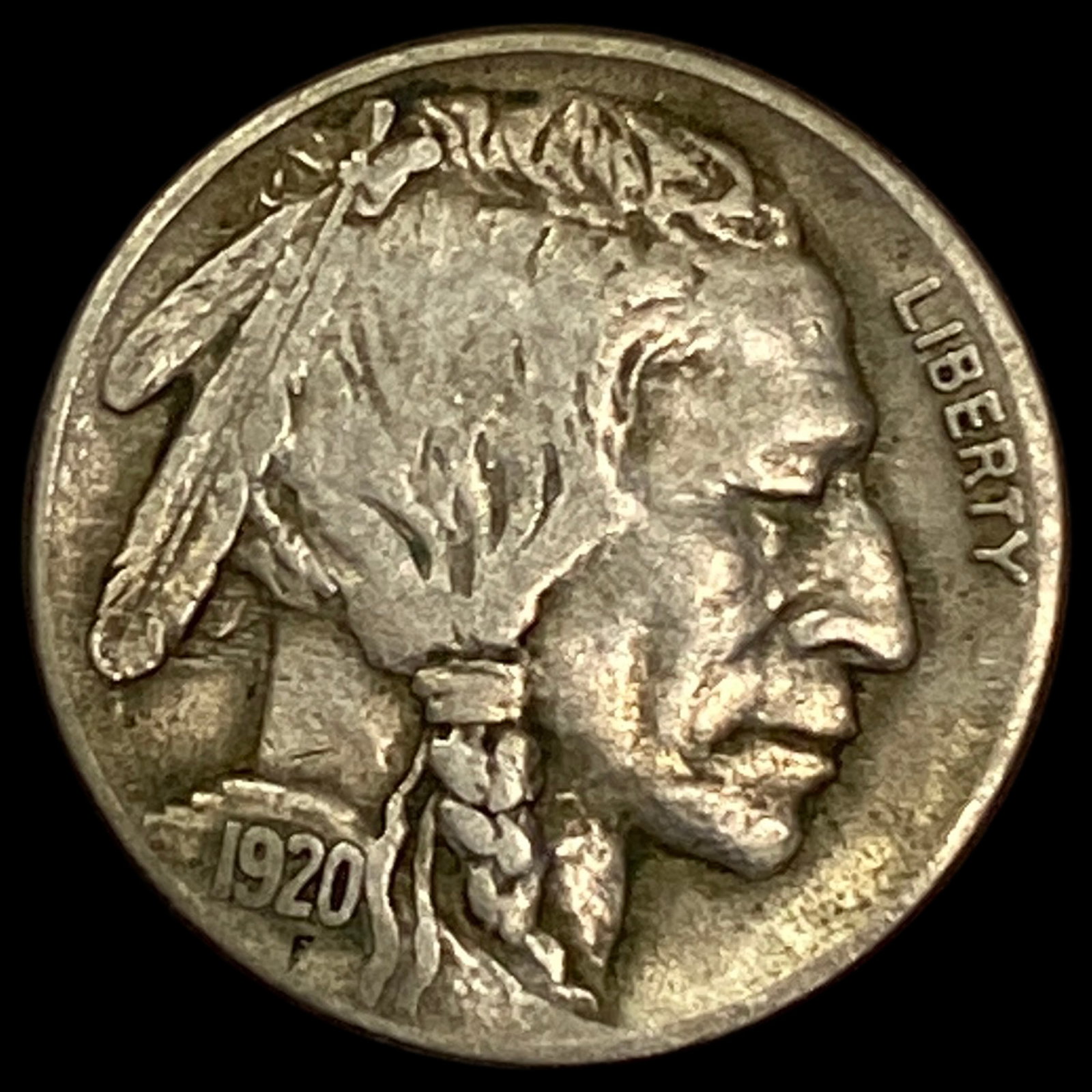 1920-S Buffalo Nickel LIGHTLY CIRCULATED: 1920-S Buffalo Nickel LIGHTLY CIRCULATED