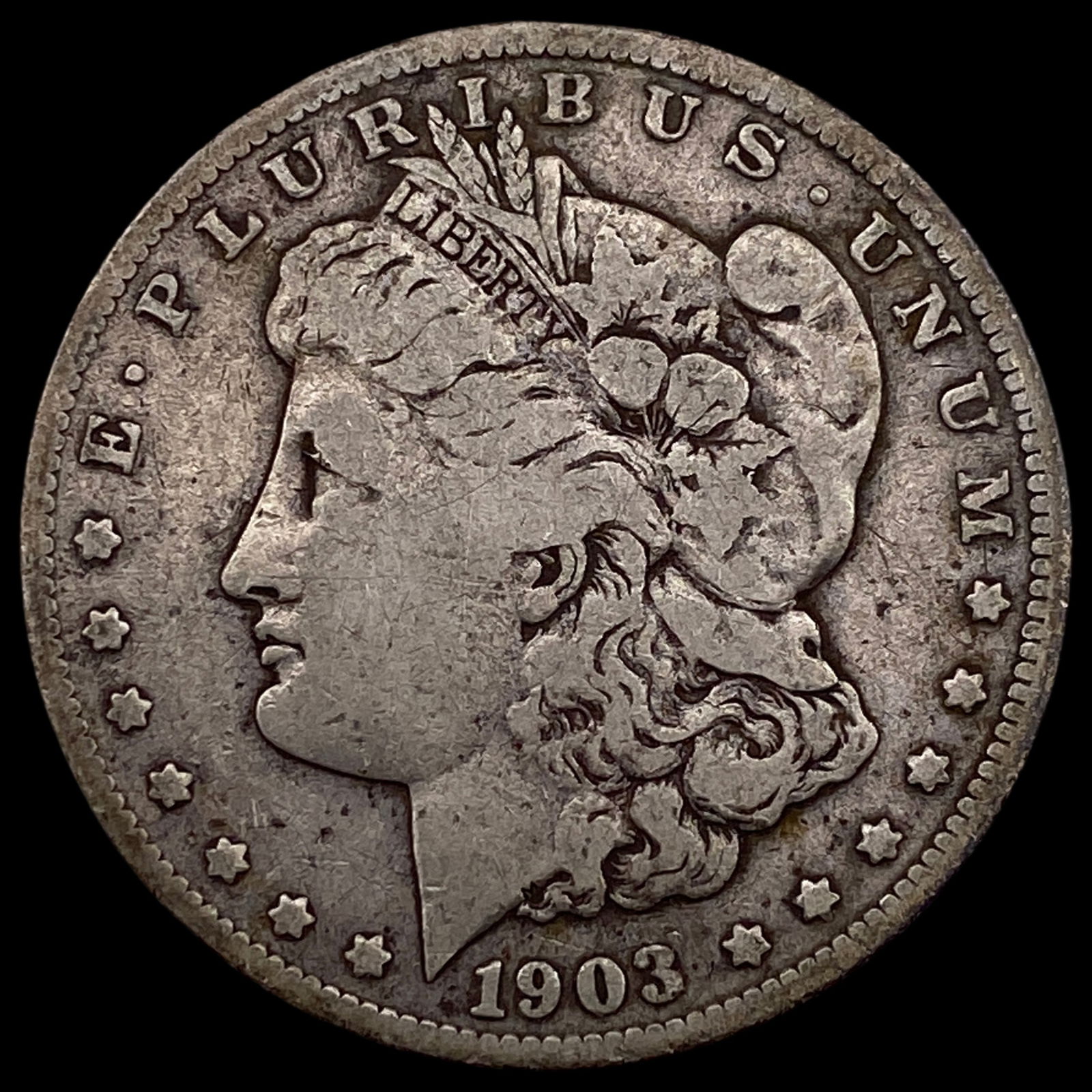 1903-S Silver Morgan Dollar NICELY CIRCULATED (1 of 2)