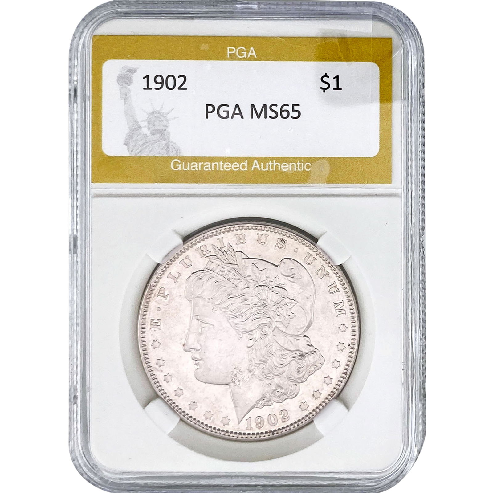 1902 Morgan Silver Dollar PGA MS65 (1 of 2)