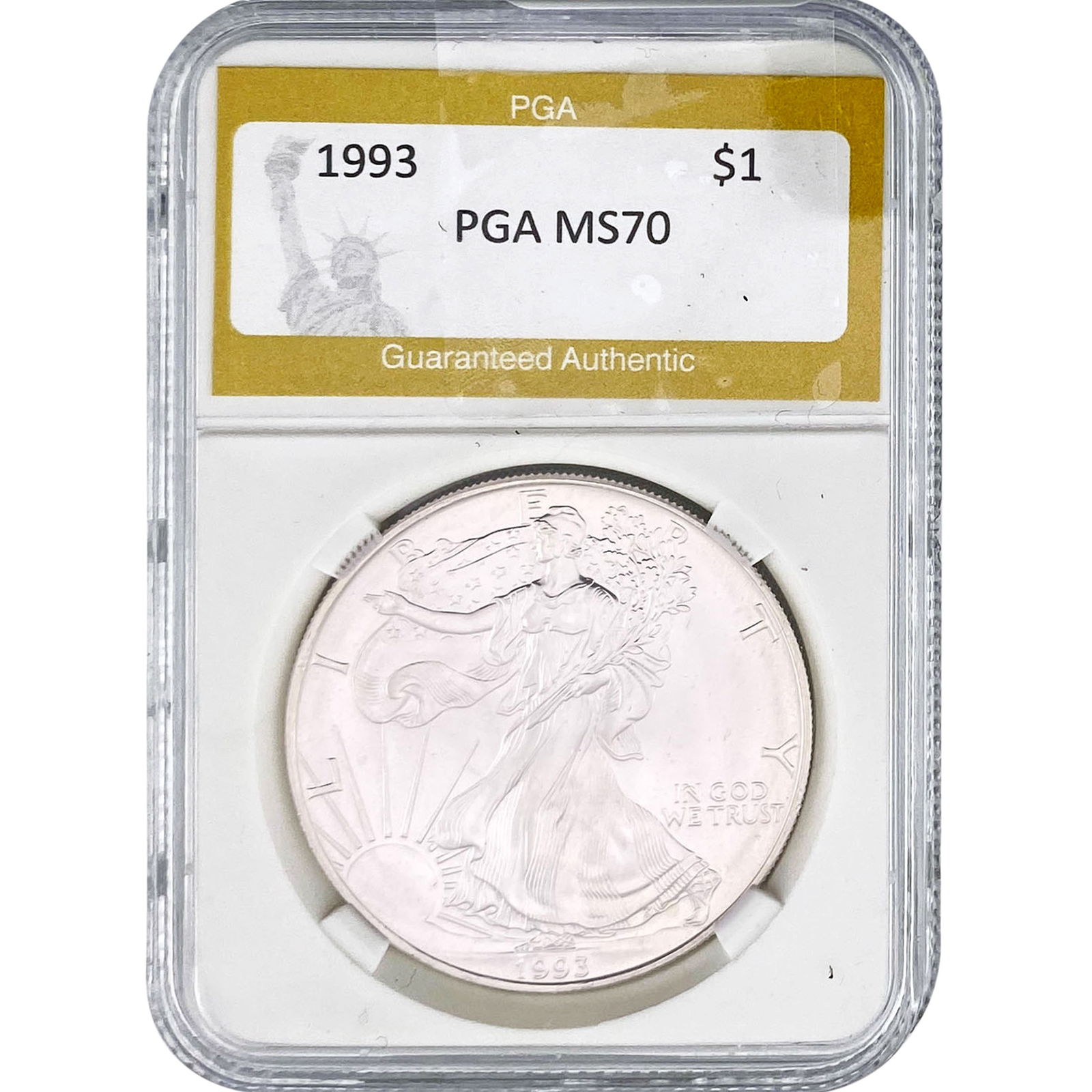1993 Silver Eagle PGA MS70 (1 of 2)