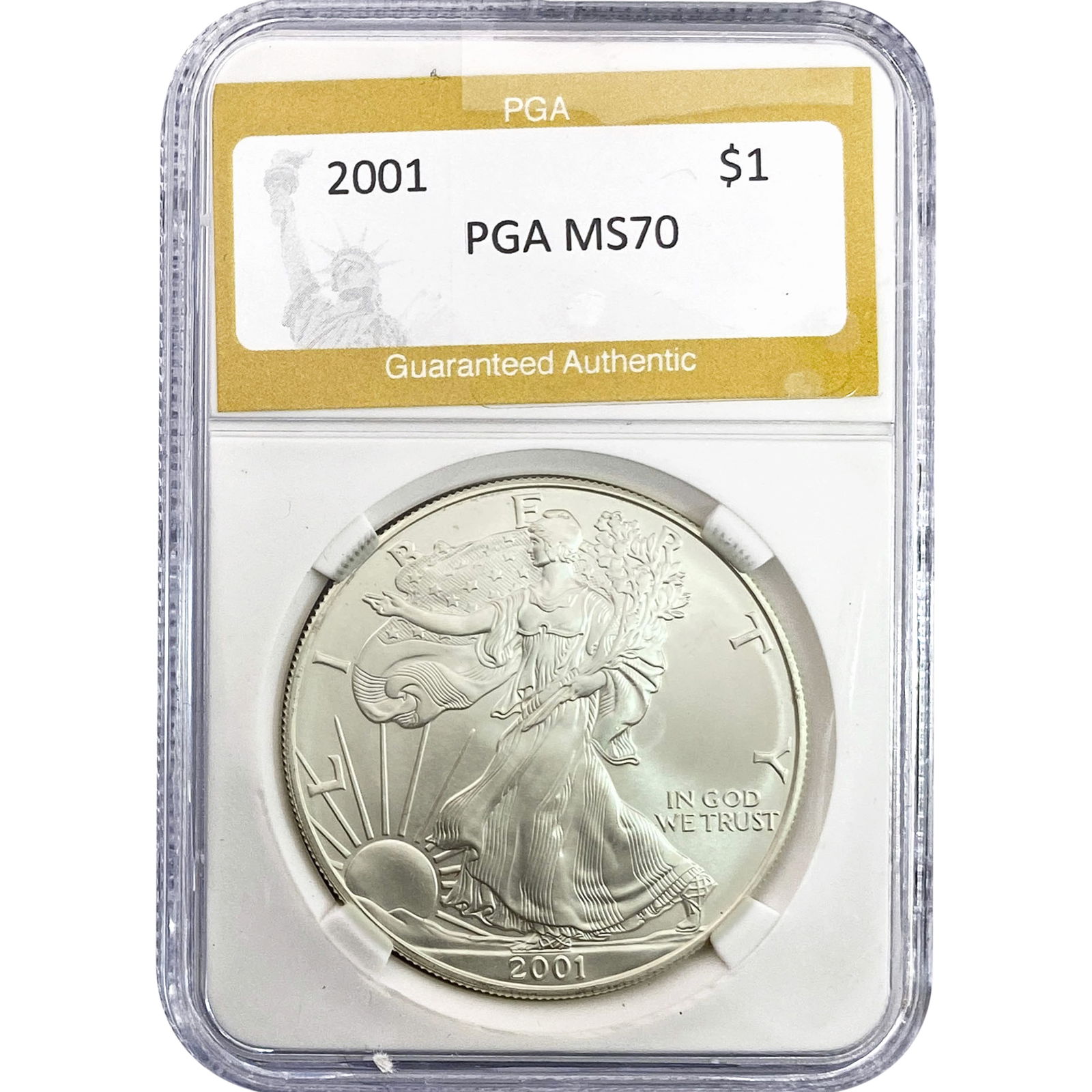 2001 Silver Eagle PGA MS70 (1 of 2)