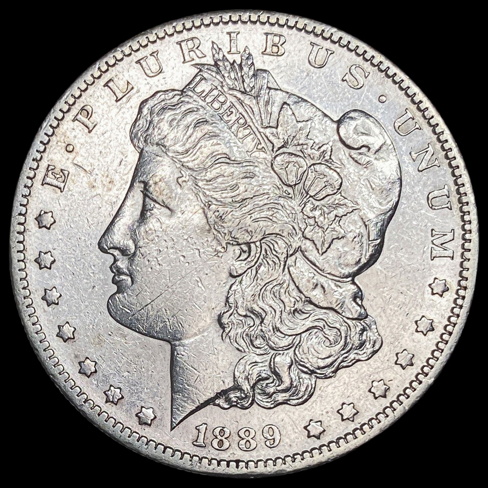 1889-S Silver Morgan Dollar CLOSELY UNCIRCULATED (1 of 2)