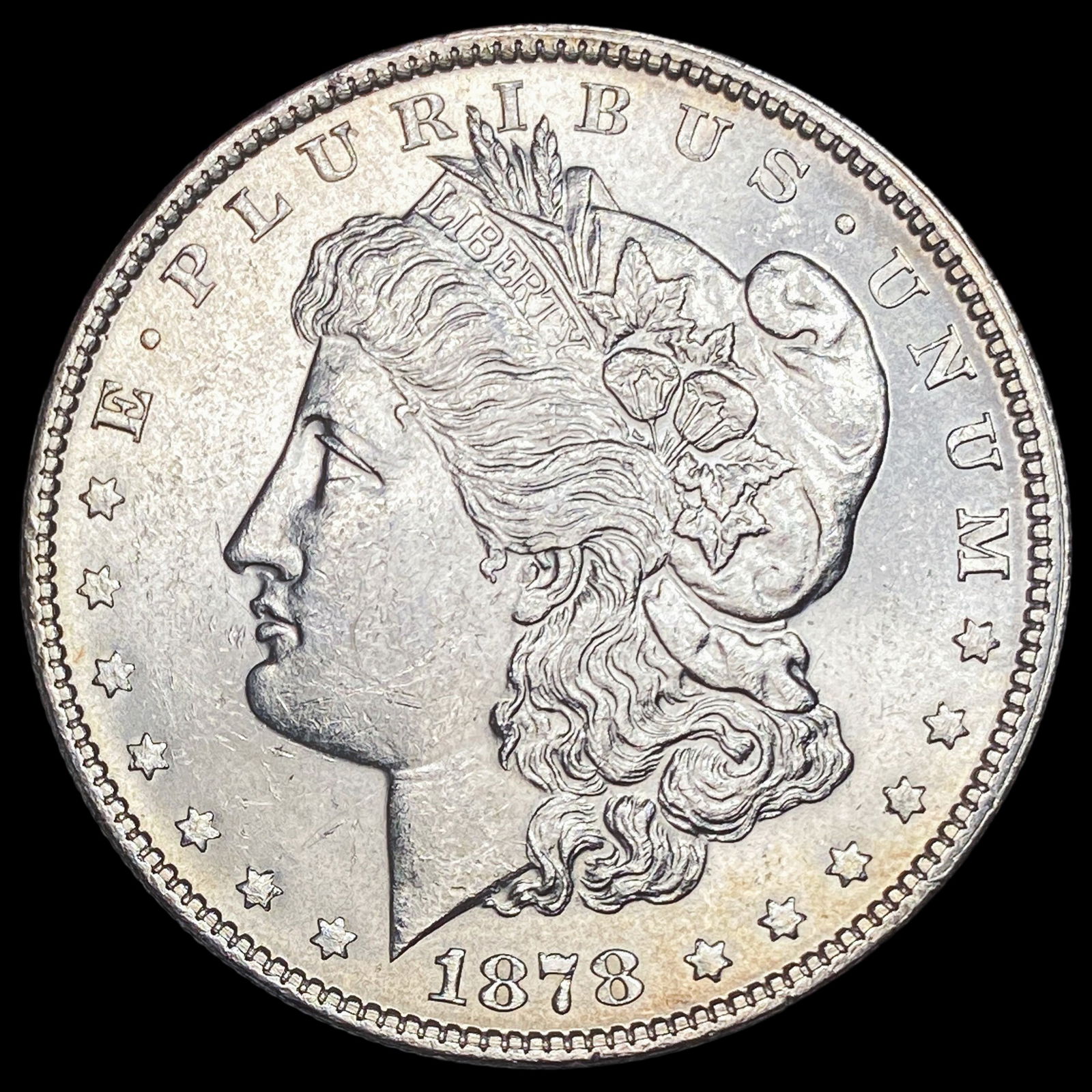 1878 7/8TF Silver Morgan Dollar UNCIRCULATED (1 of 2)