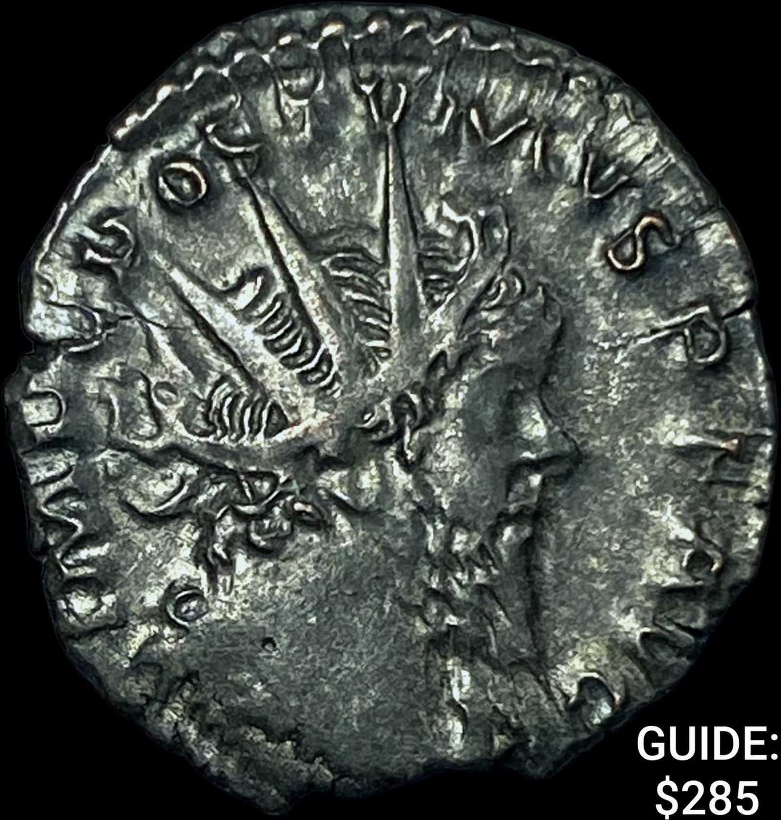 Roman Postumus 260-269 AD Silver Dbl Denarisu CHOICE AU (1 of 2)