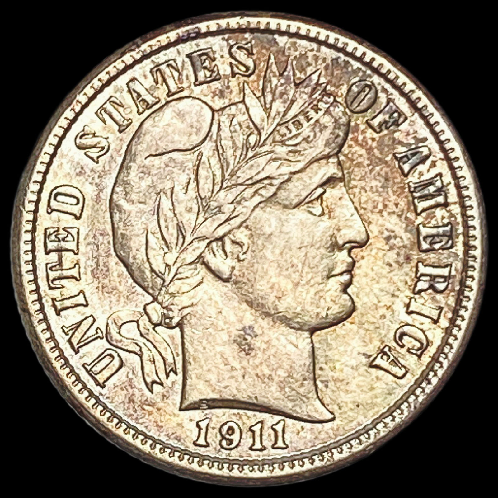 1911 Barber Dime UNCIRCULATED (1 of 2)