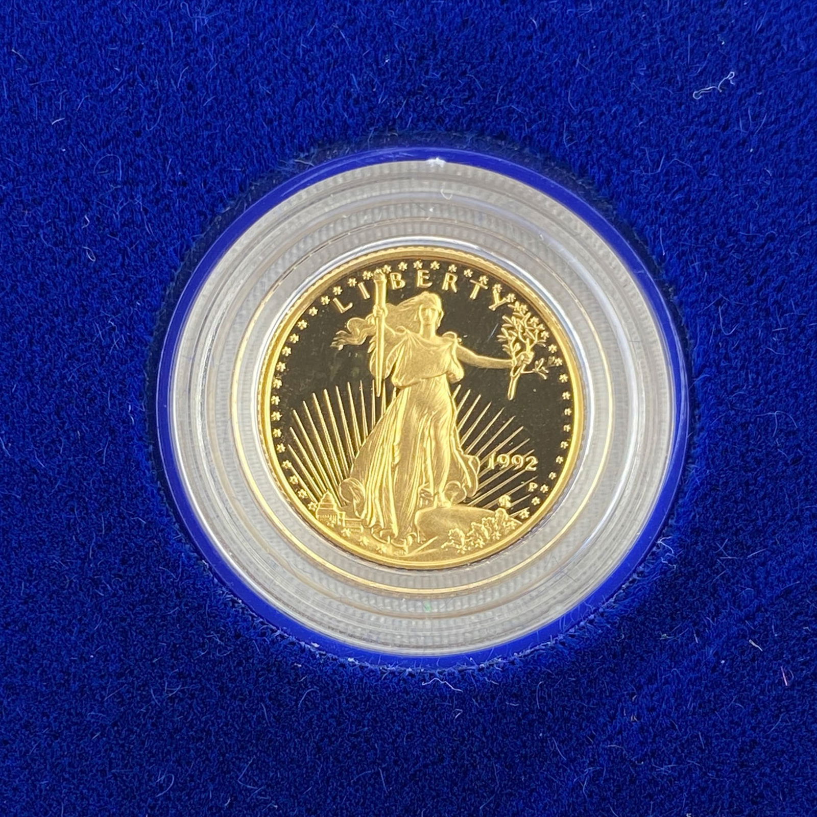 1992 U.S. 1/10th oz Proof Gold Coin (1 of 3)