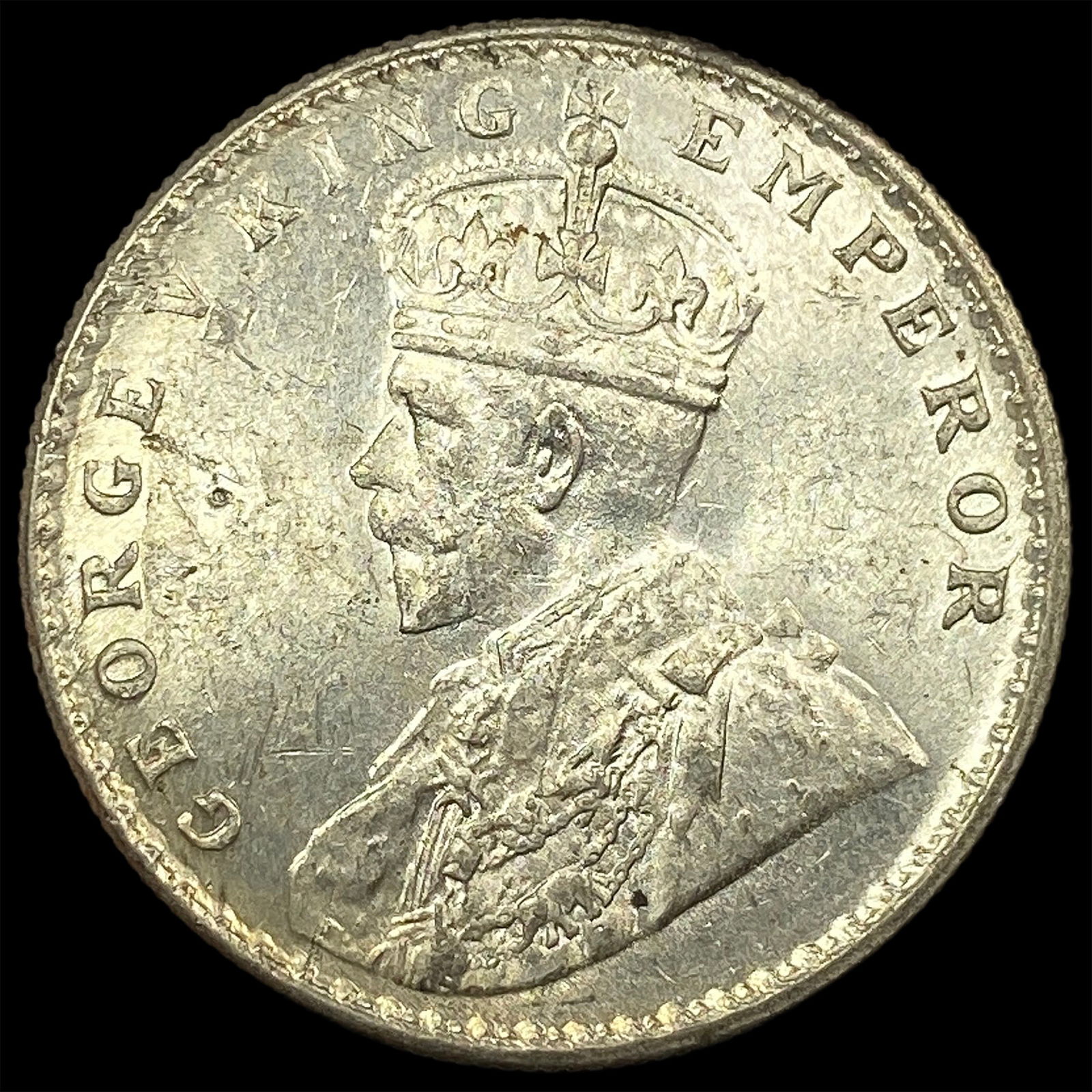 1919 British-India Silver Rupee UNCIRCULATED (1 of 2)