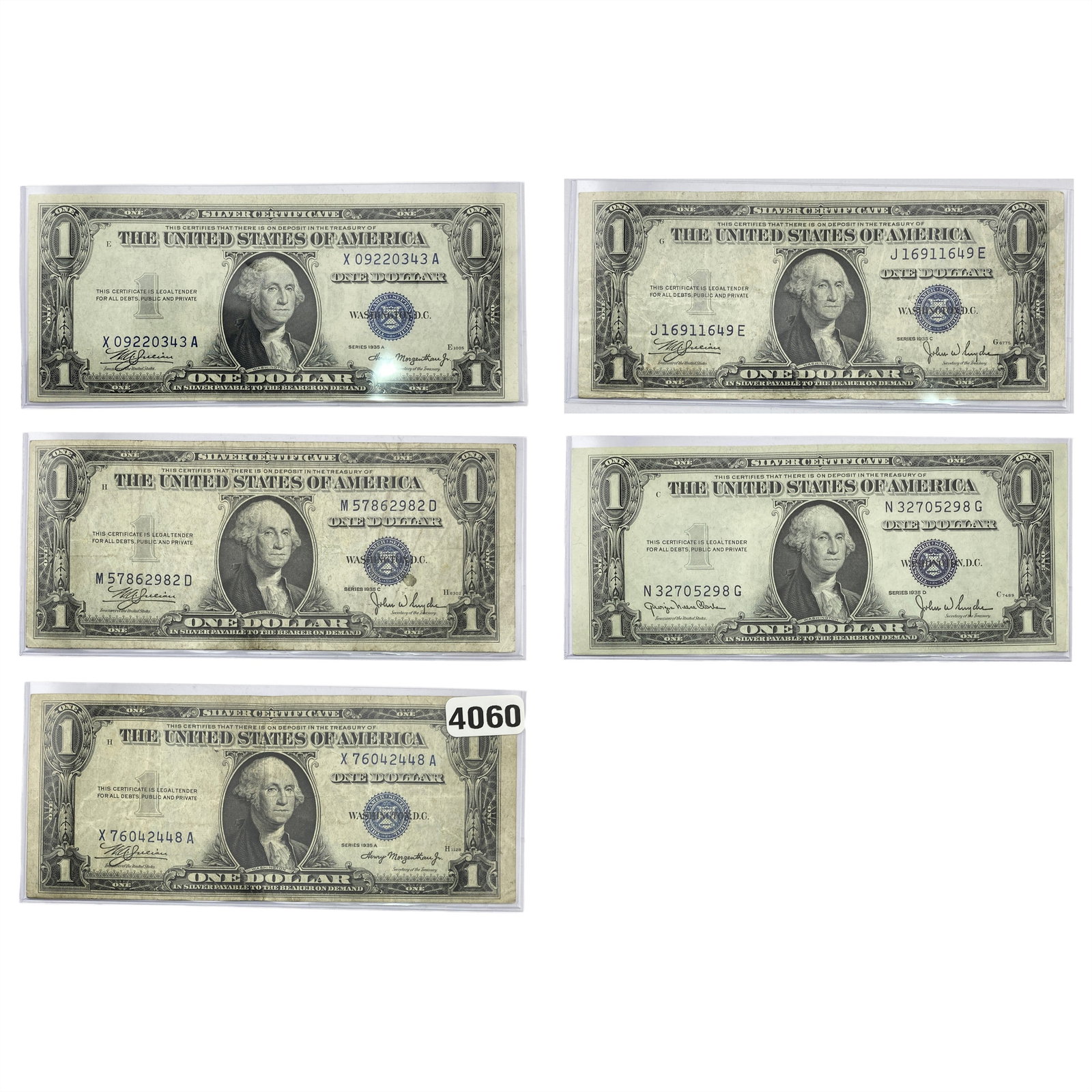 [5]1935 $1 U.S. Silver Certificate: [5]1935 $1 U.S. Silver Certificate