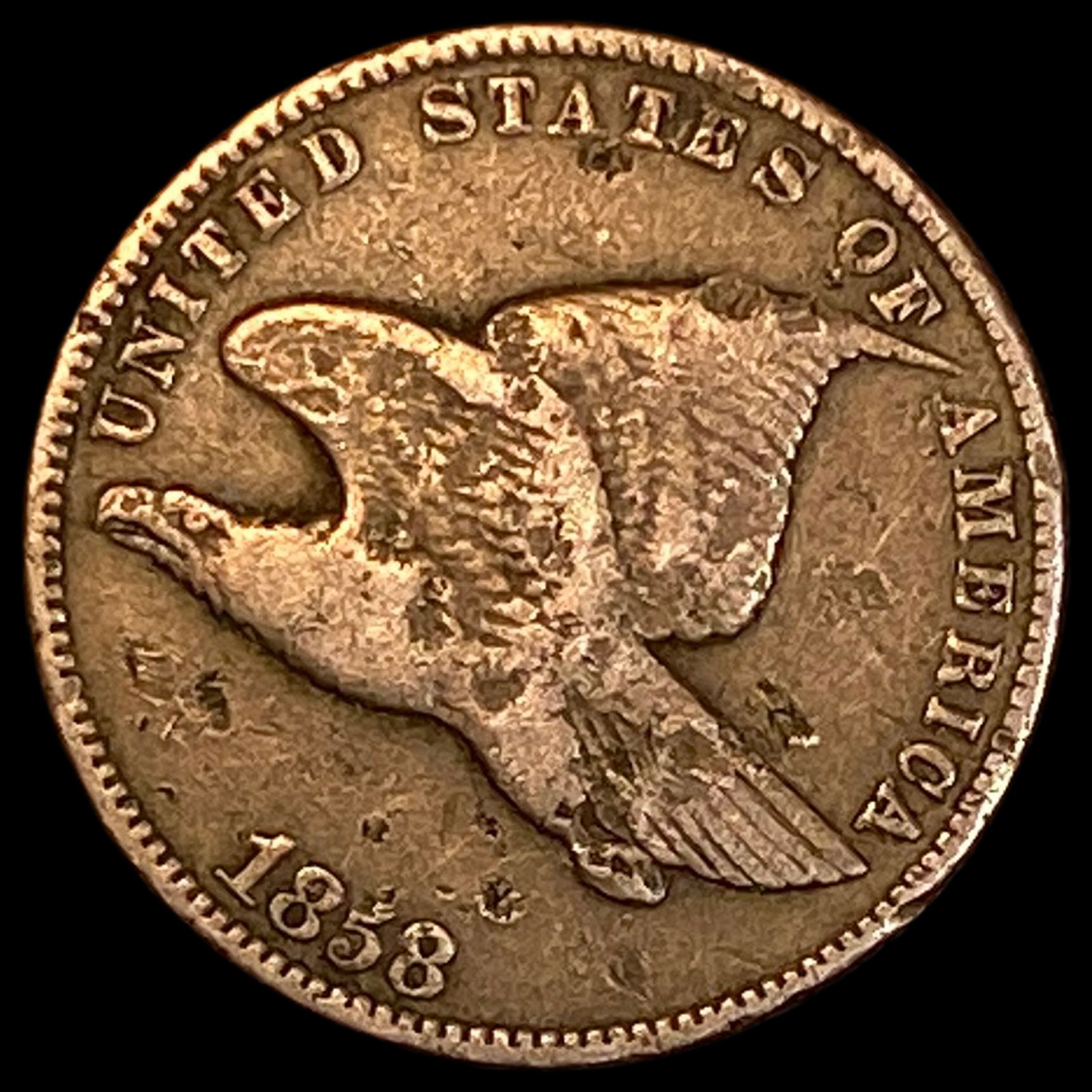 1858 Flying Eagle Cent HIGH GRADE (1 of 2)