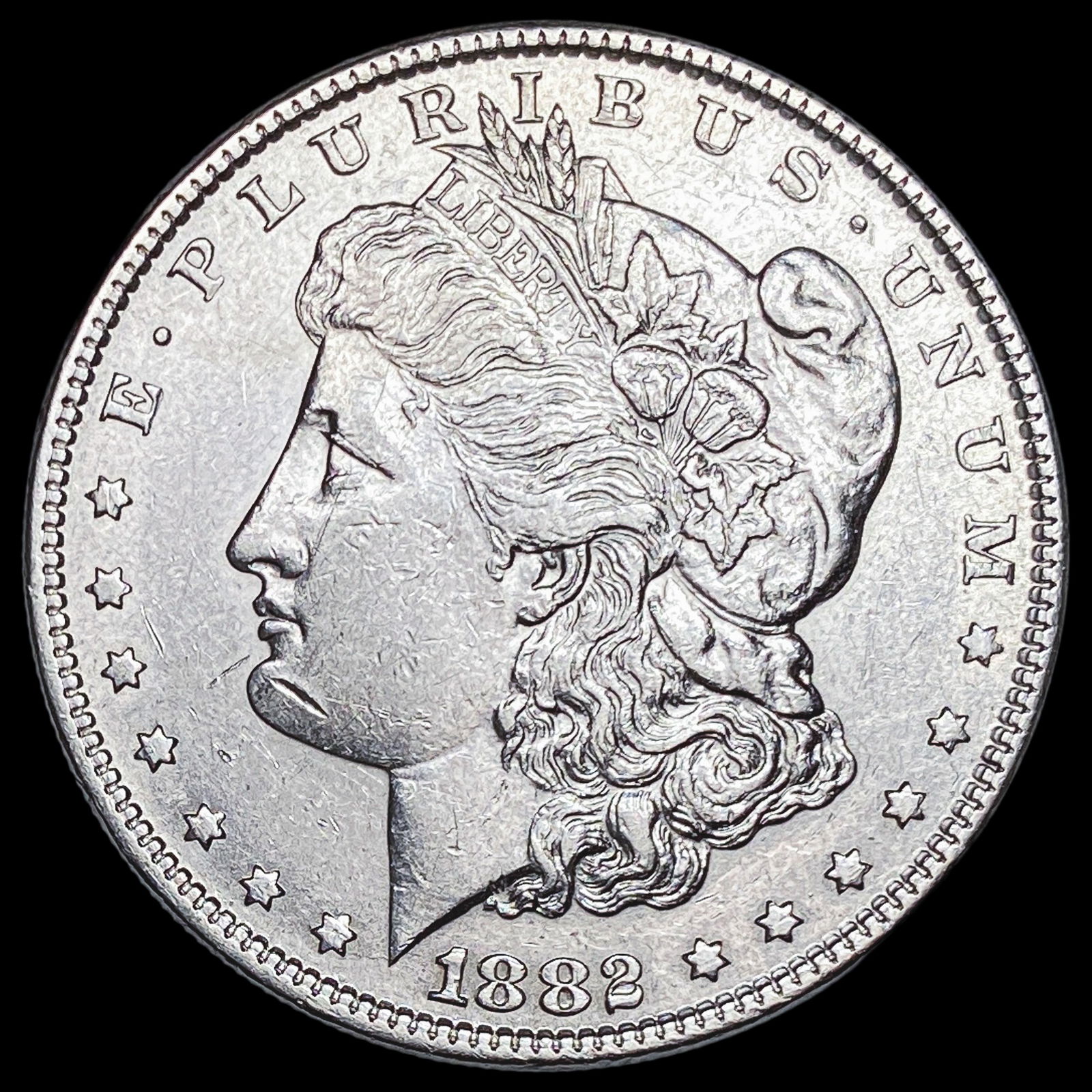 1882 Silver Morgan Dollar CLOSELY UNCIRCULATED (1 of 2)