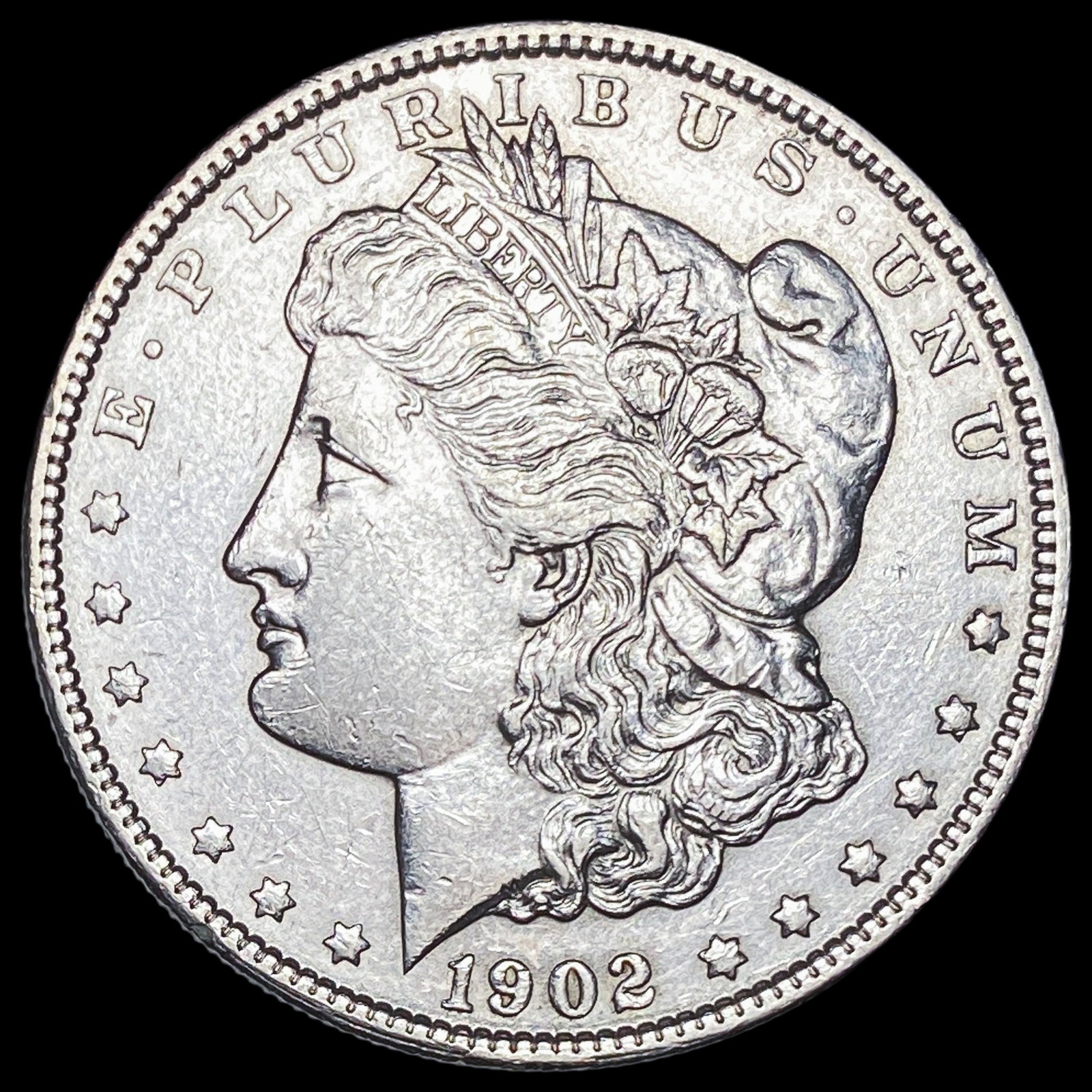 1902 Silver Morgan Dollar CLOSELY UNCIRCULATED (1 of 2)