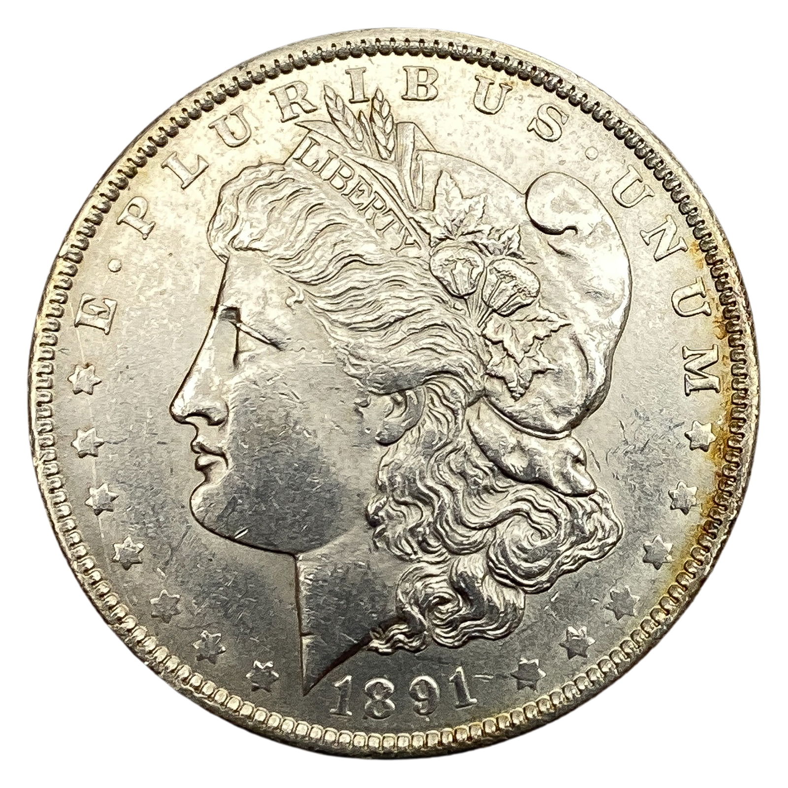 1891-O Morgan Silver Dollar (1 of 2)