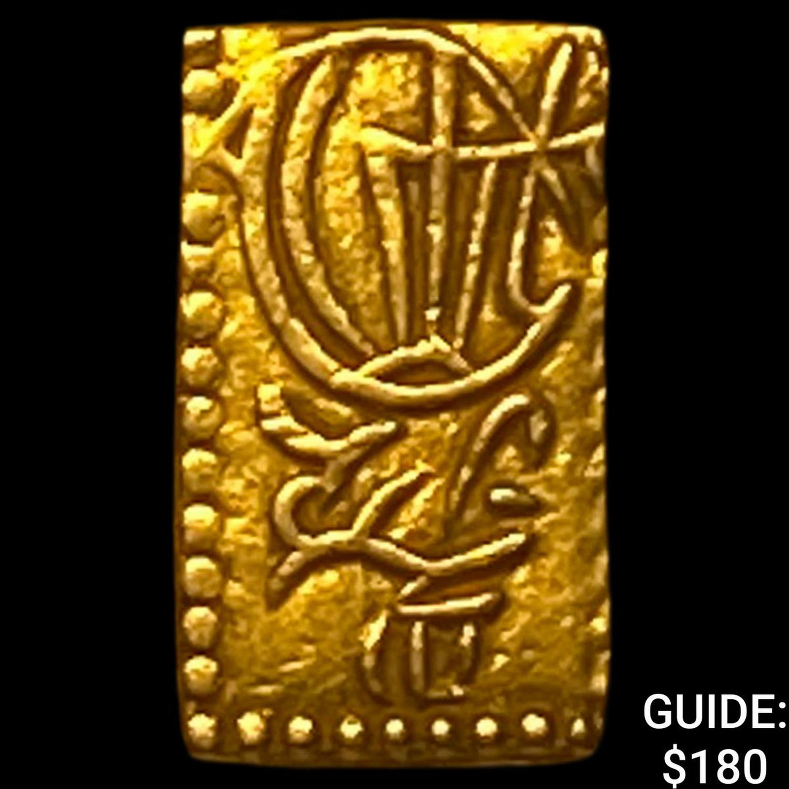 Japan 1832-1858 Gold 2 Shu CLOSELY UNCIRCULATED (1 of 2)