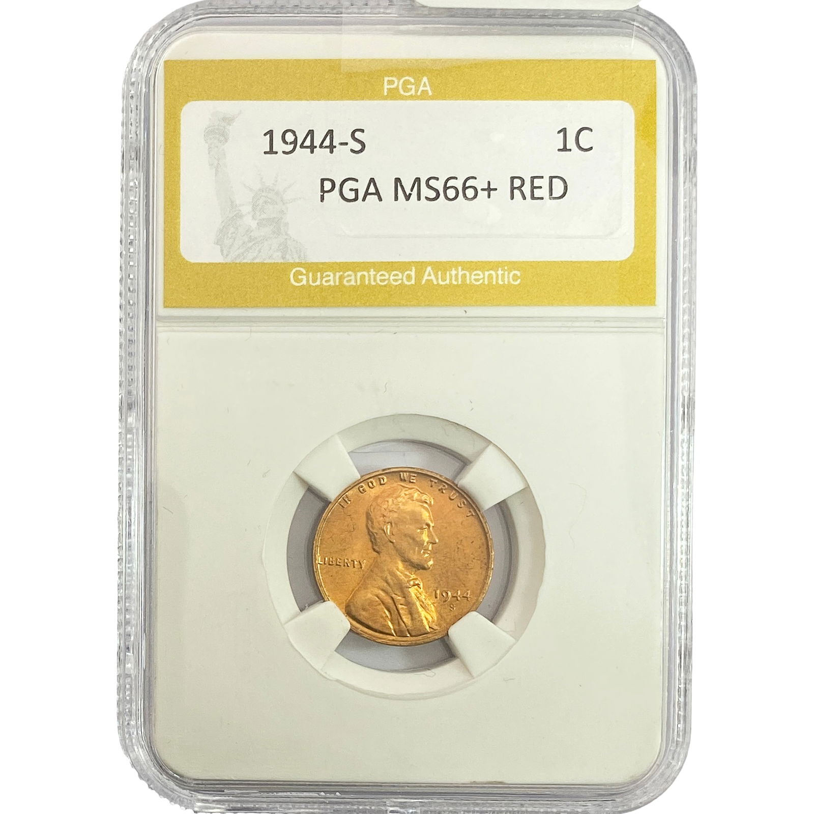 1944-S Wheat Cent PGA MS66+ RED (1 of 2)