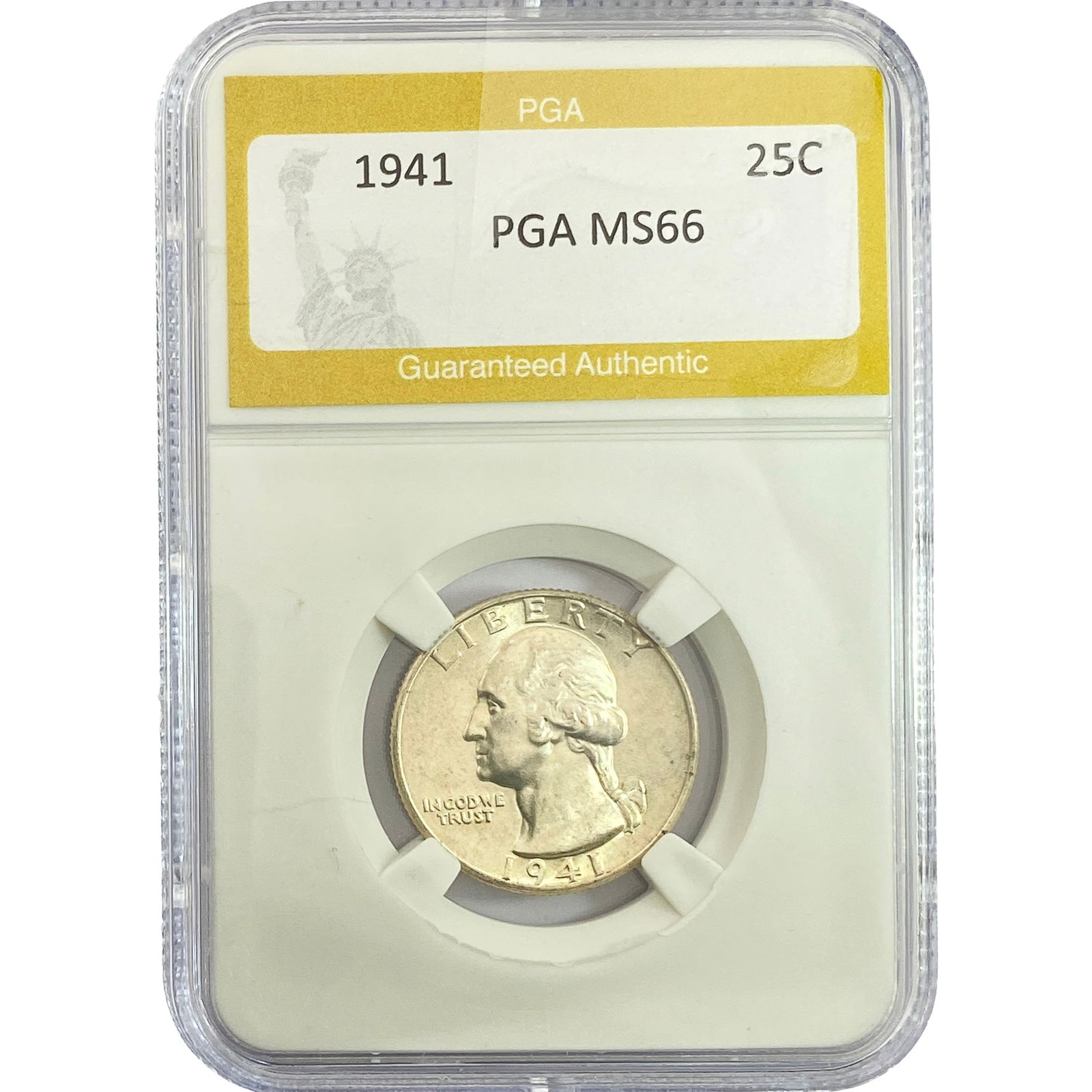 1941 Washington Silver Quarter PGA MS66 (1 of 2)