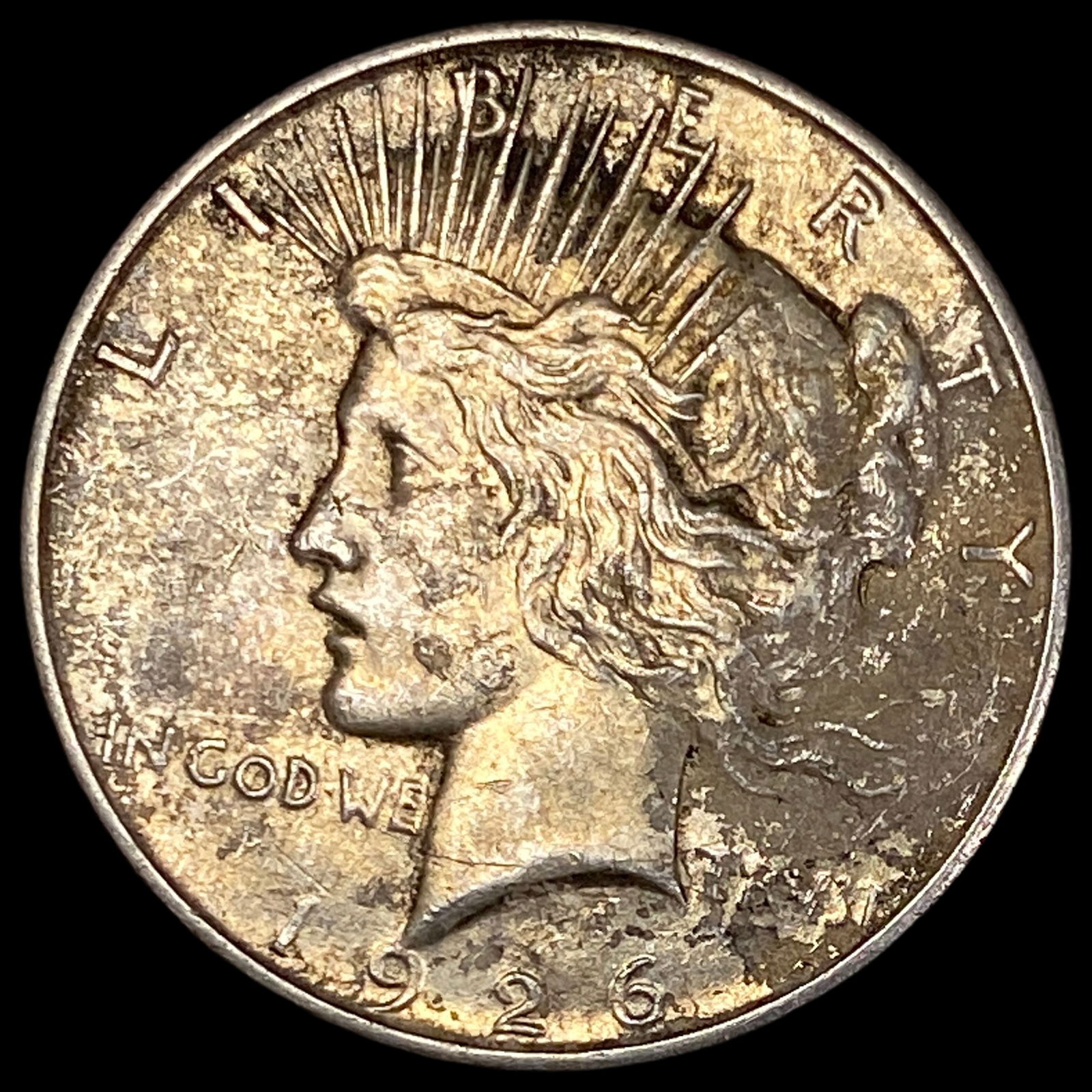 1926-D Peace Silver Dollar NEARLY UNCIRCULATED (1 of 2)