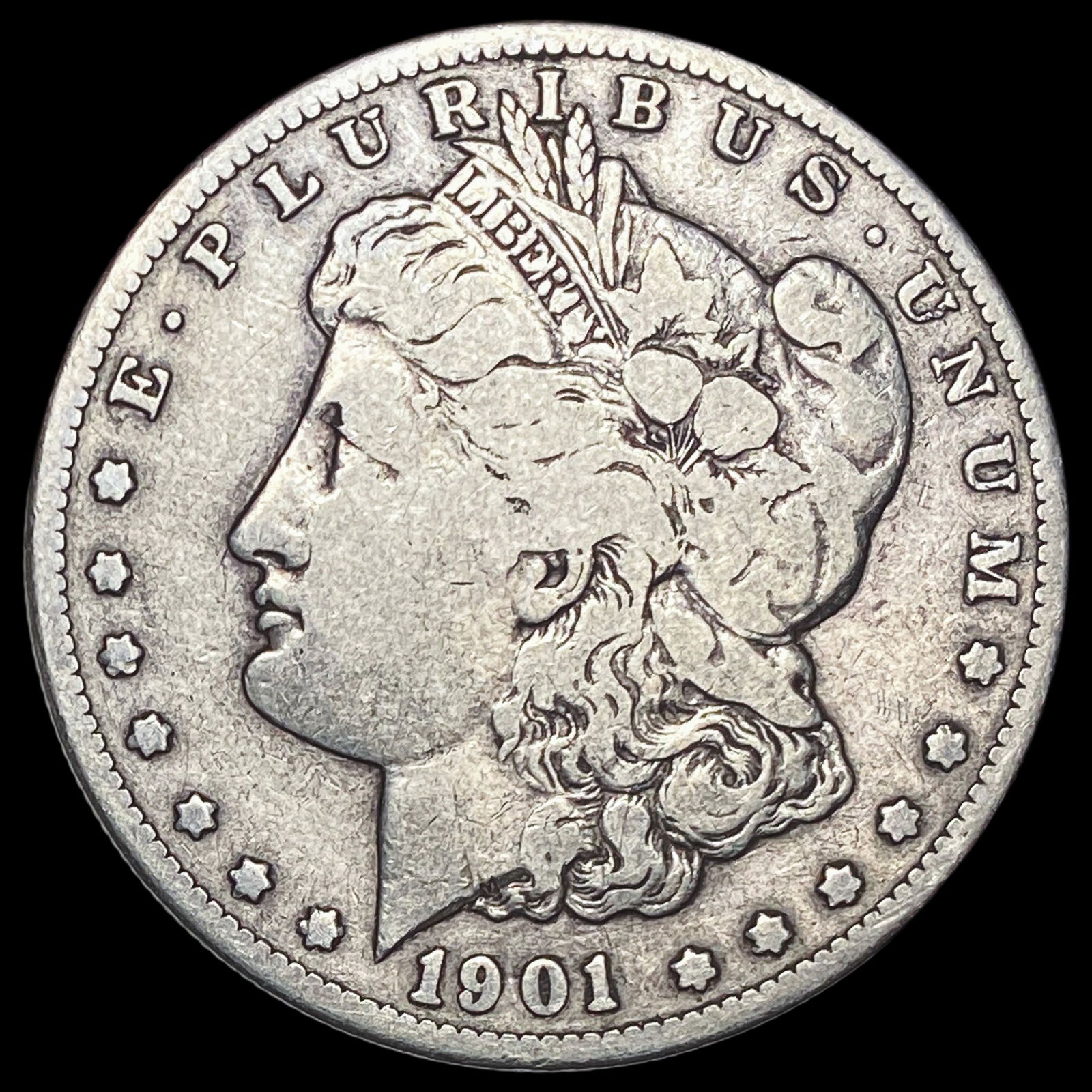 1901-S Silver Morgan Dollar LIGHTLY CIRCULATED (1 of 2)