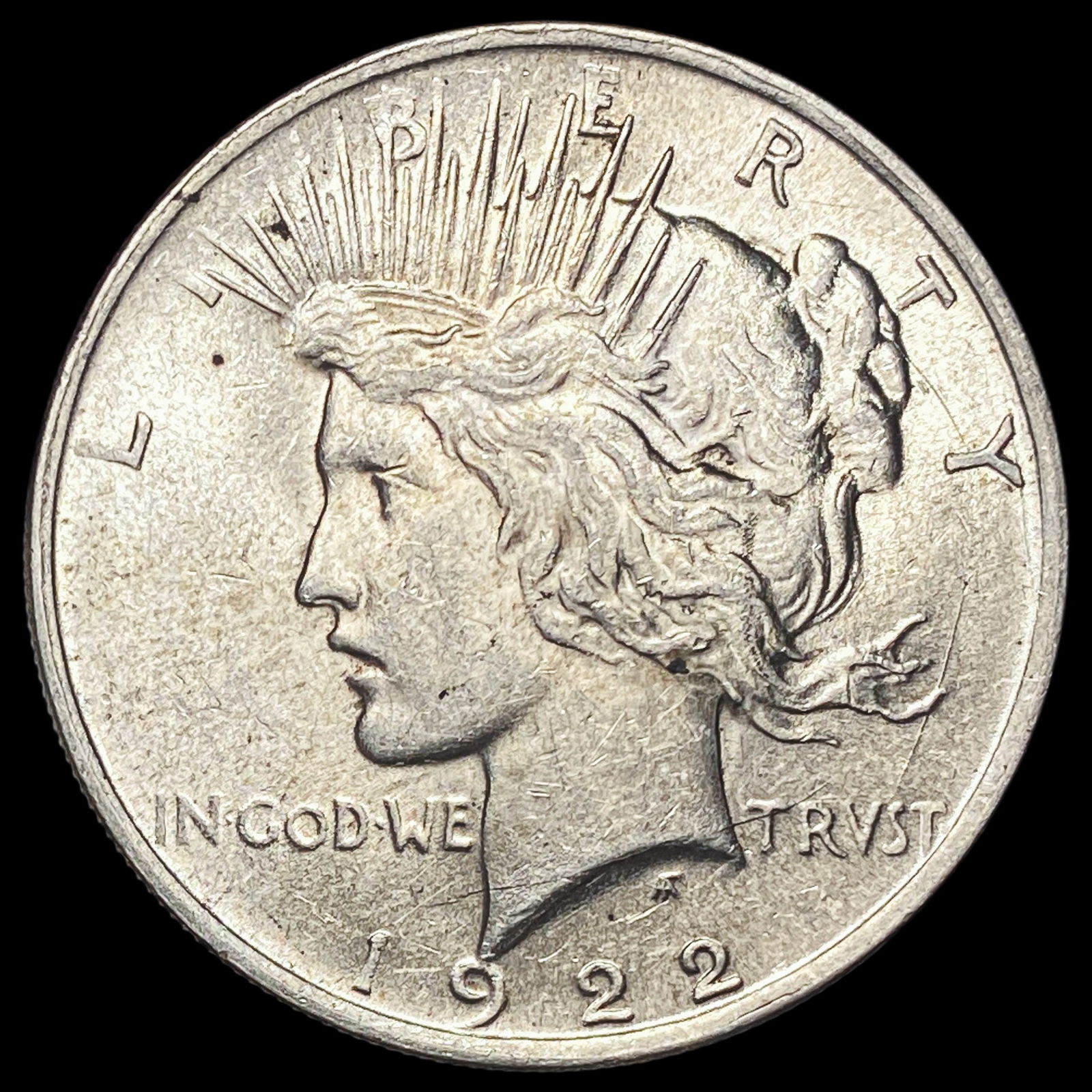1922 Silver Peace Dollar UNCIRCULATED (1 of 2)