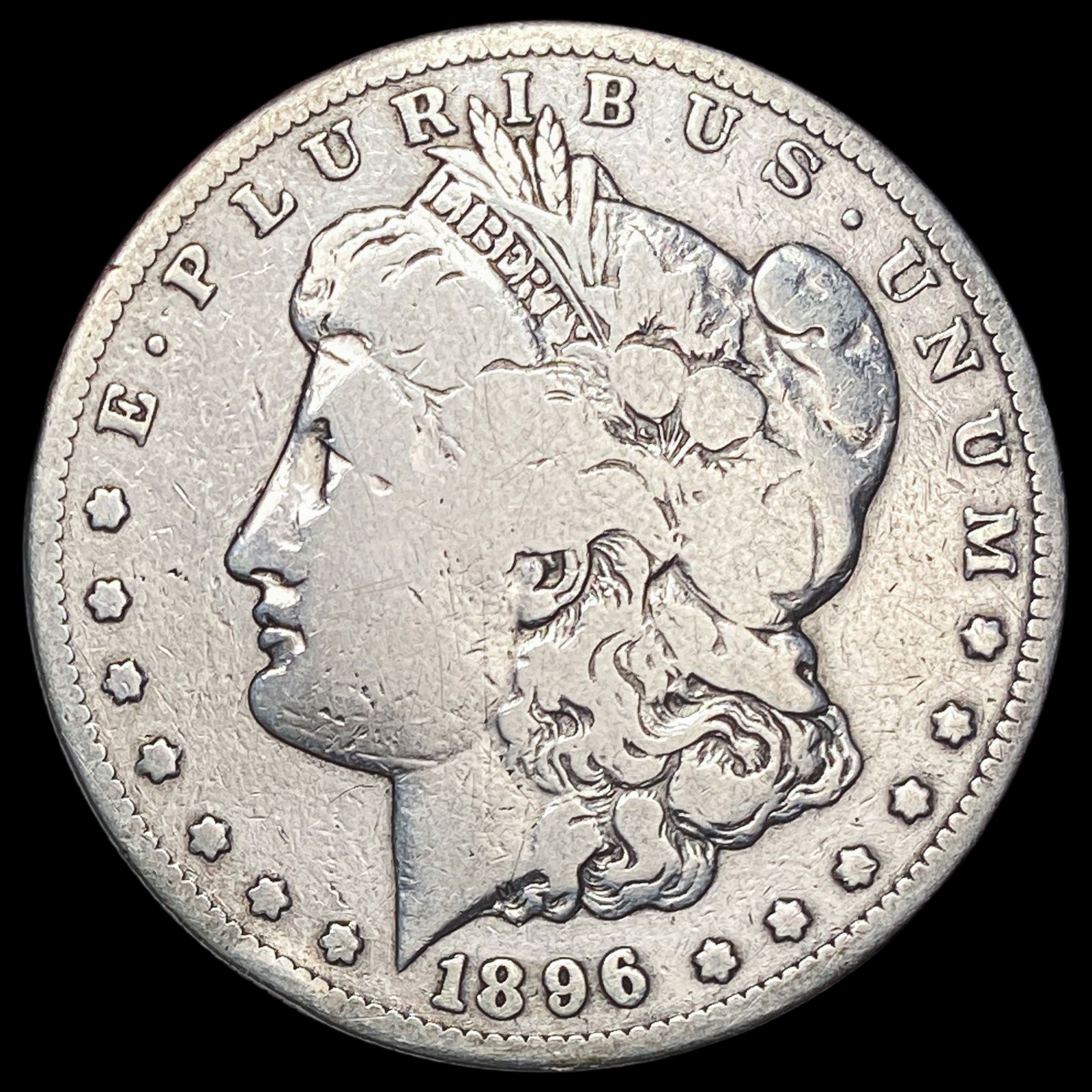 1896-S Silver Morgan Dollar HIGH GRADE (1 of 2)