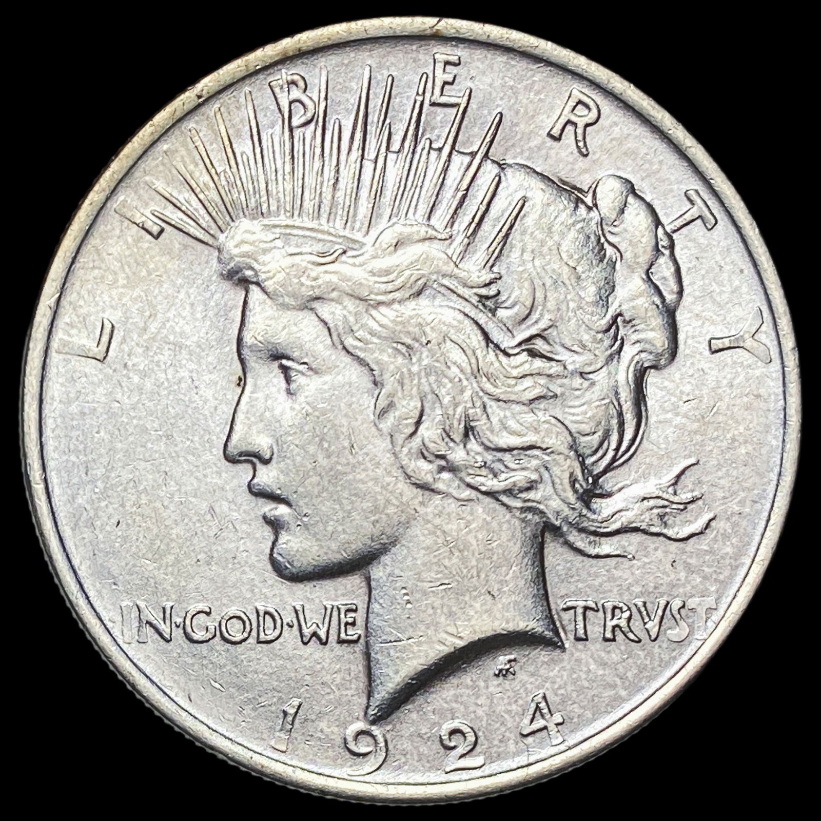 1924 Silver Peace Dollar UNCIRCULATED (1 of 2)