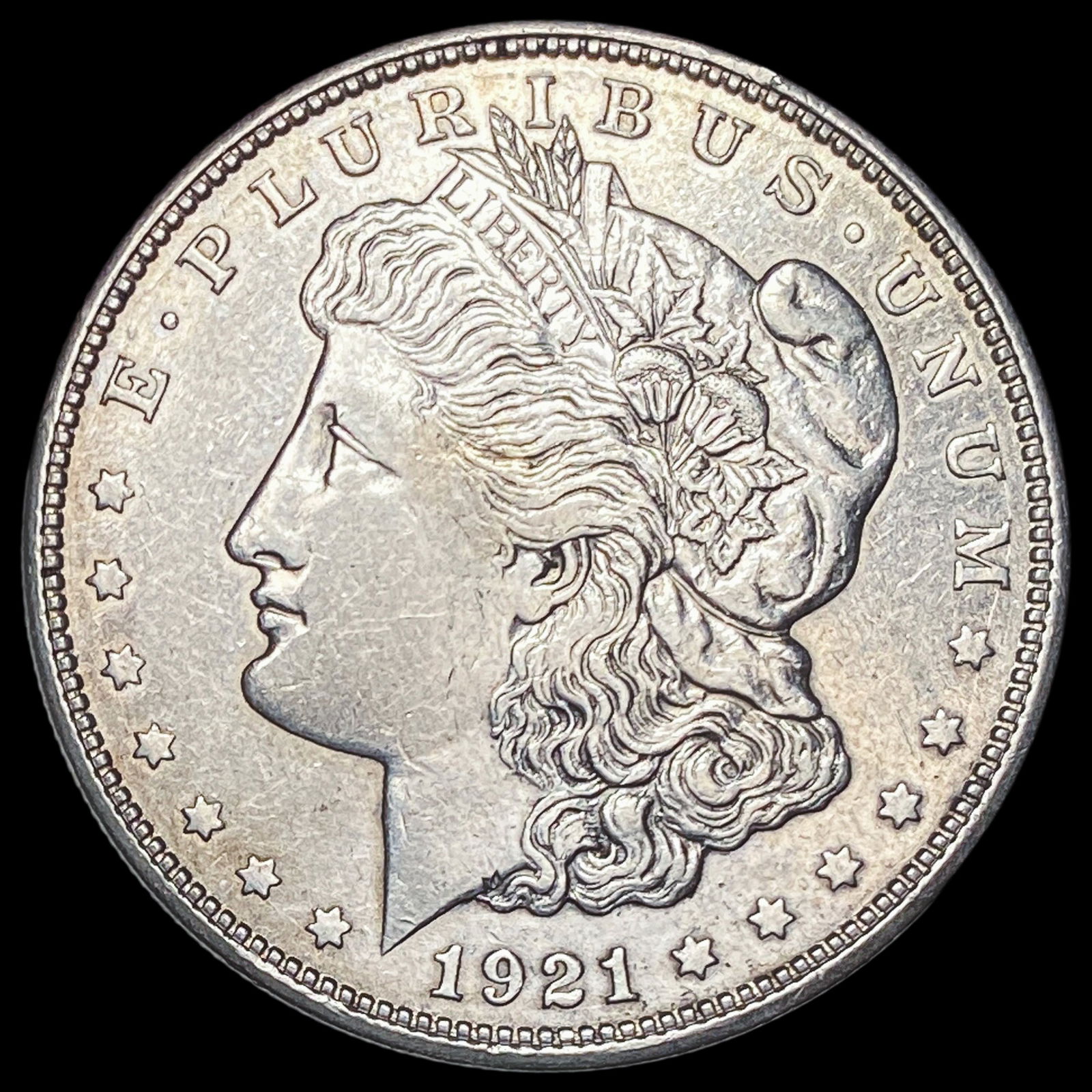 1921-D Silver Morgan Dollar CHOICE AU (1 of 2)