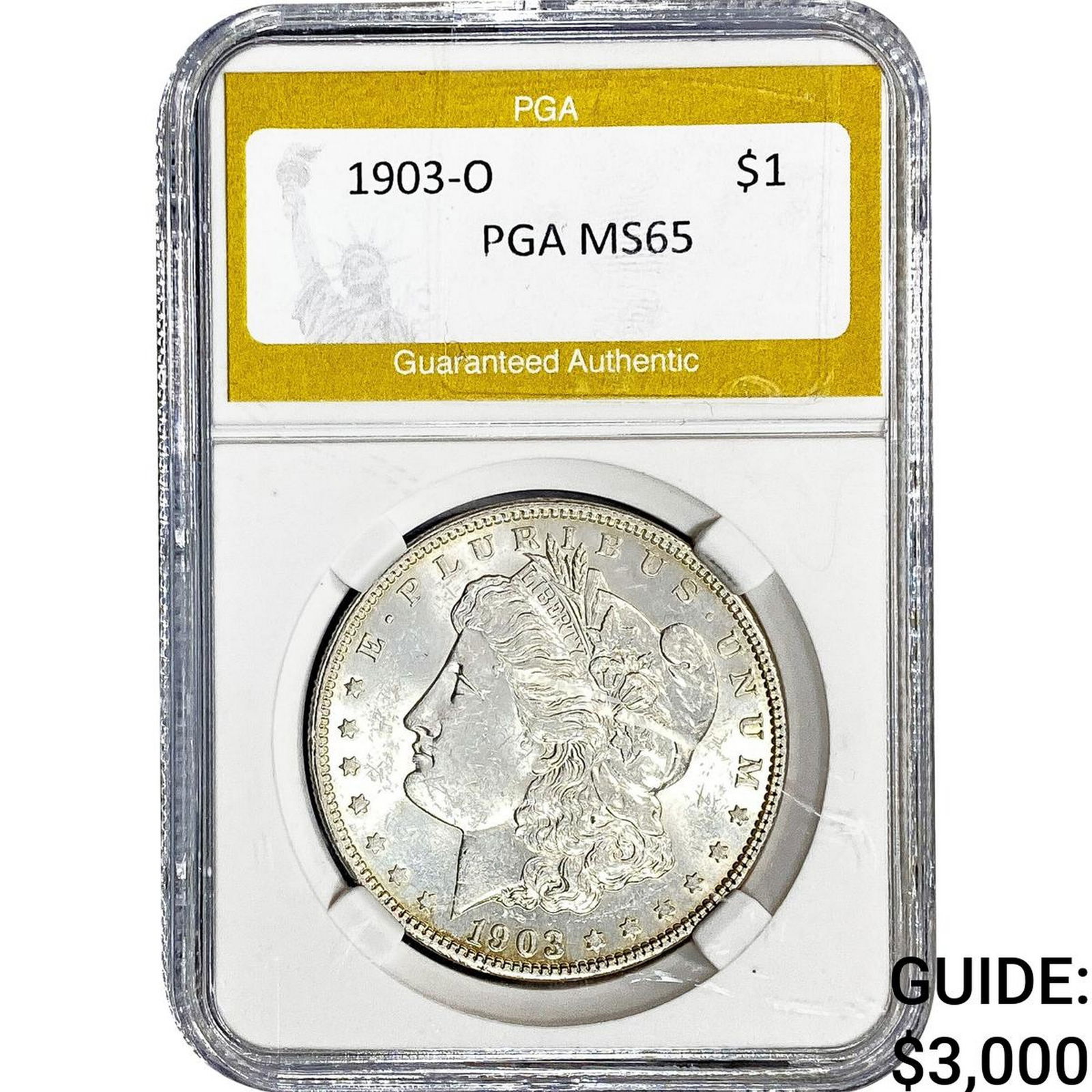 1903-O Morgan Silver Dollar PGA MS65 (1 of 2)
