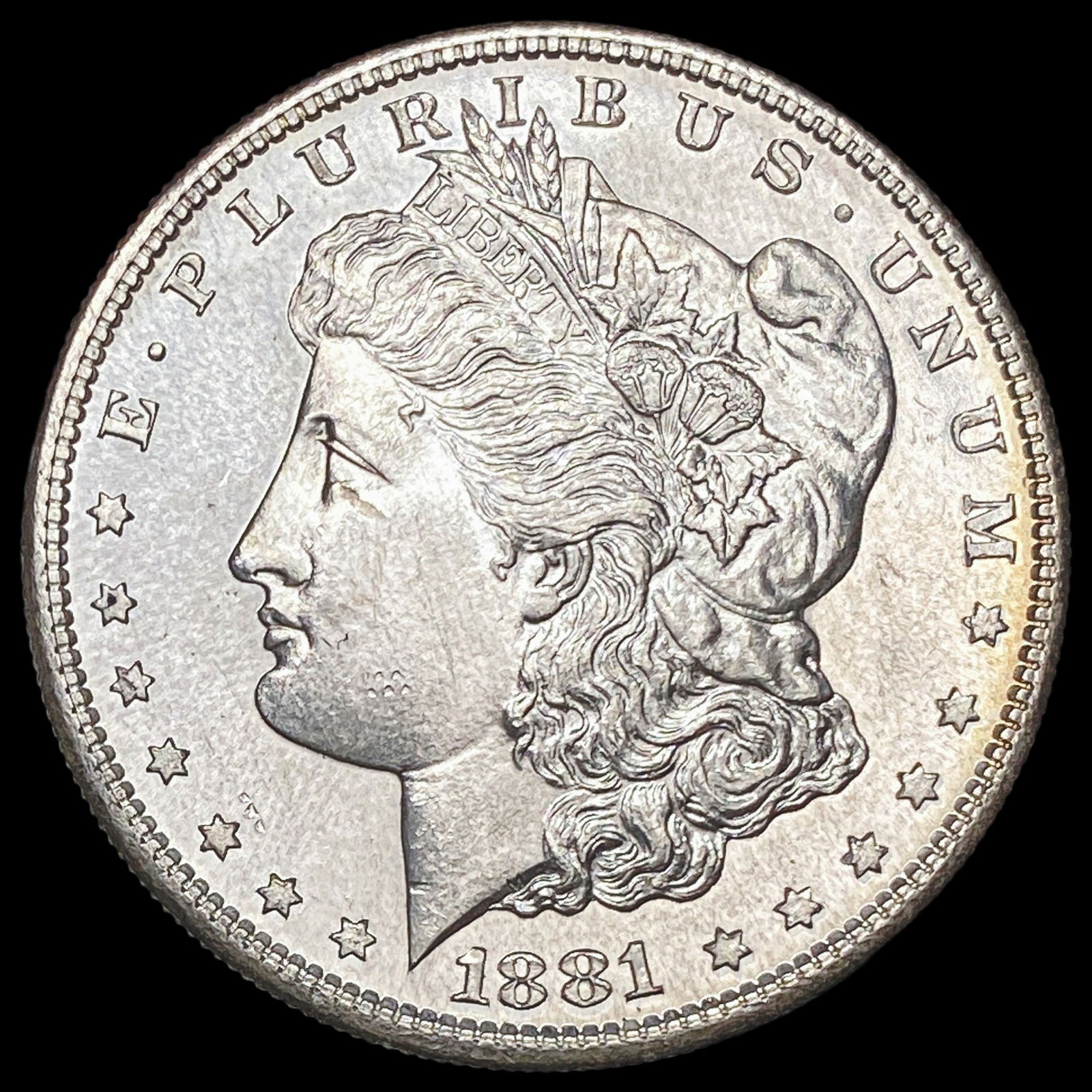 1881-S Silver Morgan Dollar CHOICE BU (1 of 2)