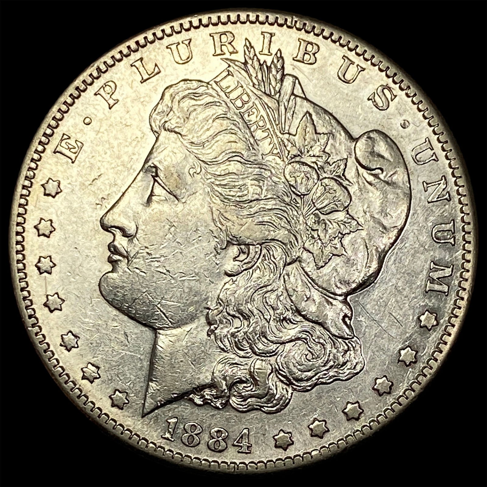 1884-S Morgan Silver Dollar CLOSELY UNCIRCULATED (1 of 2)