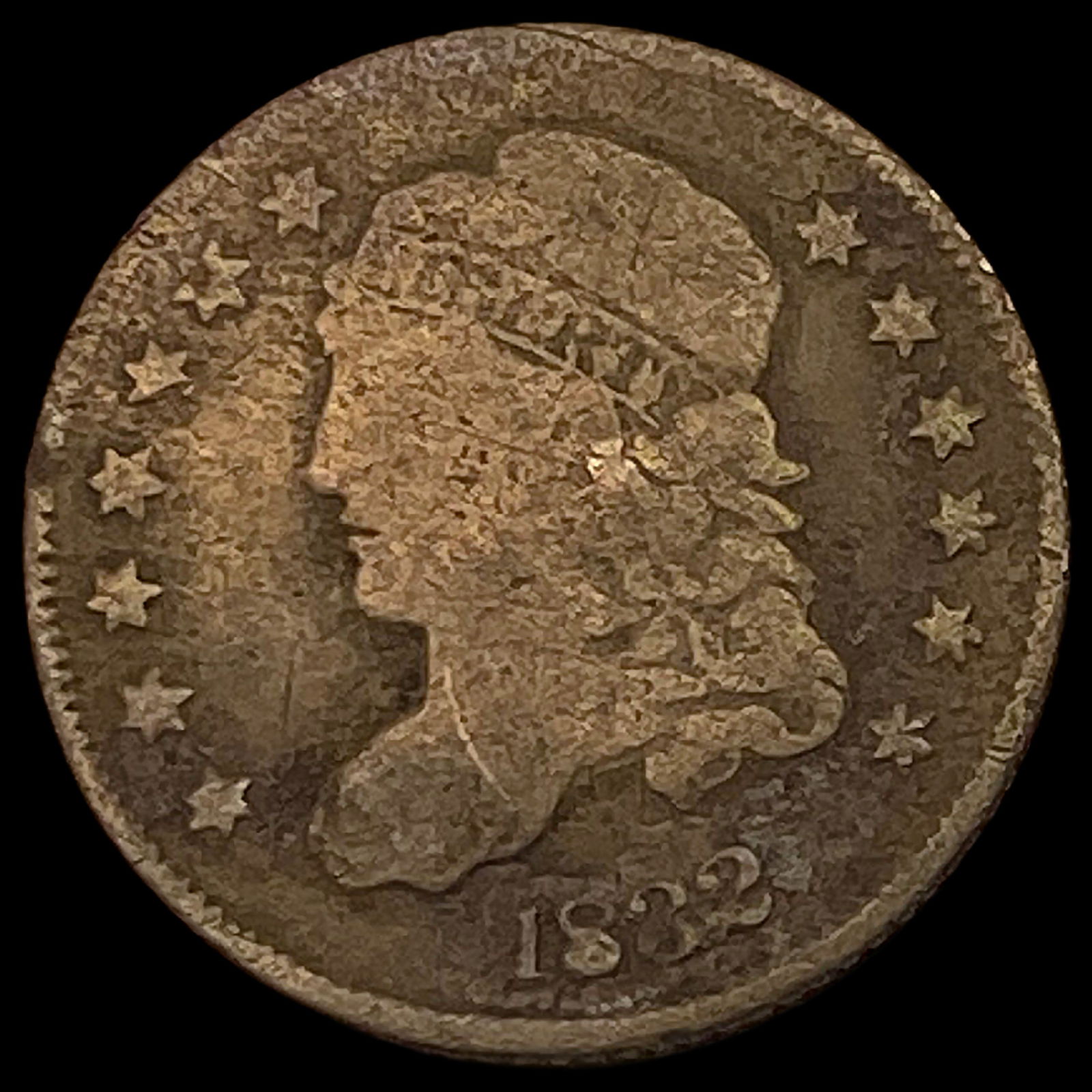 1832 Capped Bust Half Dime LIGHTLY CIRCULATED (1 of 2)
