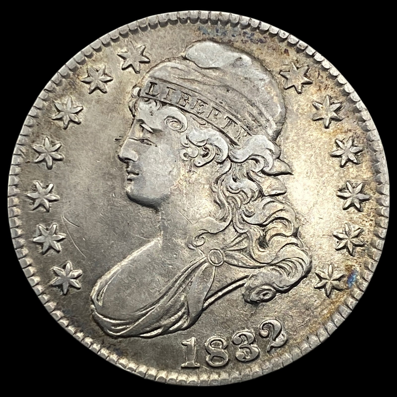 1832 Capped Bust Half Dollar CLOSELY UNCIRCULATED (1 of 2)