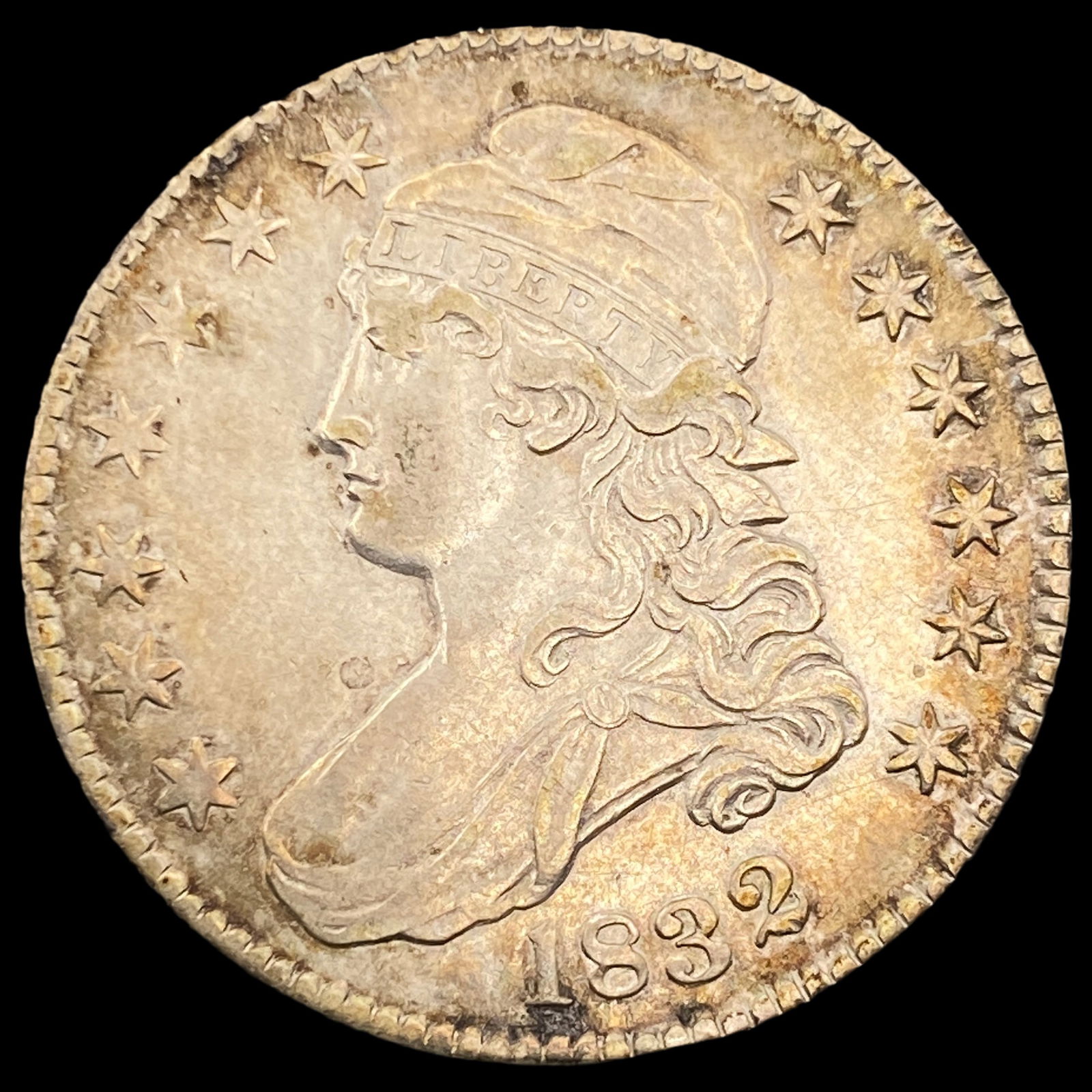 1832 Capped Bust Half Dollar NEARLY UNCIRCULATED (1 of 2)