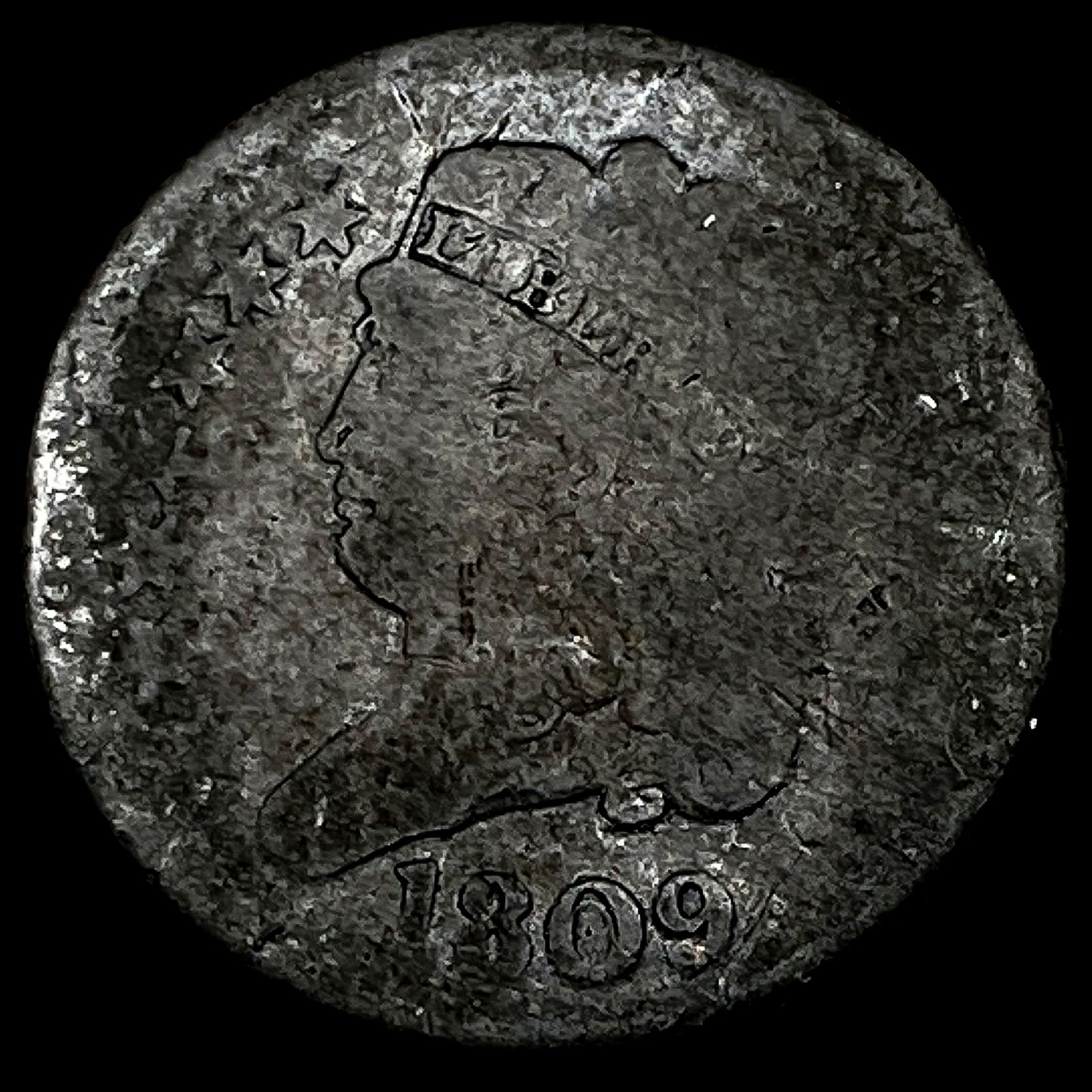 1809 Classic Head Half Cent NICELY CIRCULATED (1 of 2)