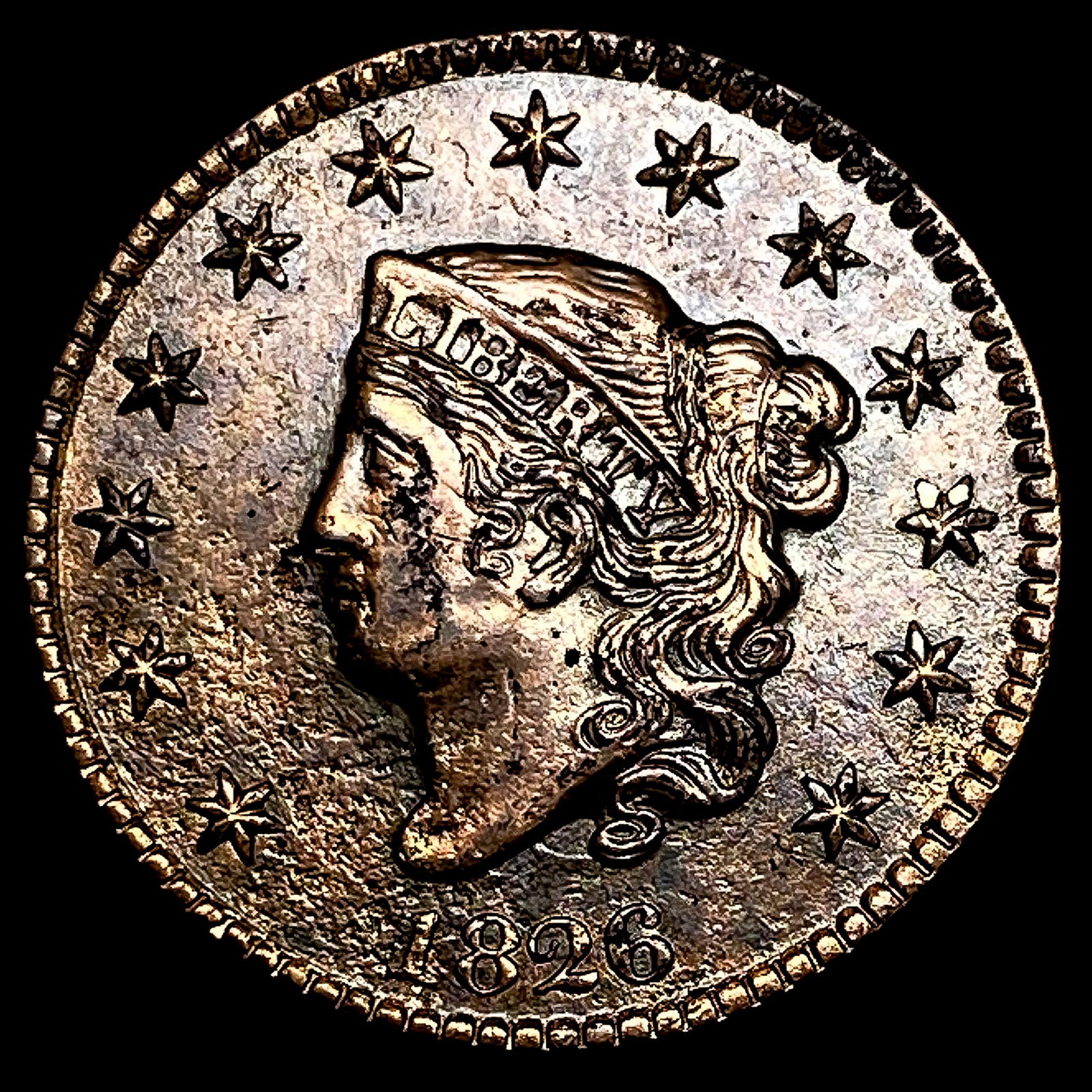 1826 Coronet Head Large Cent HIGH GRADE (1 of 2)