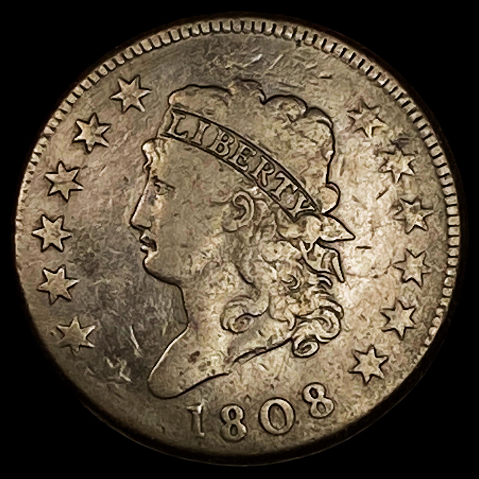 1808 Classic Head Large Cent LIGHTLY CIRCULATED (1 of 2)