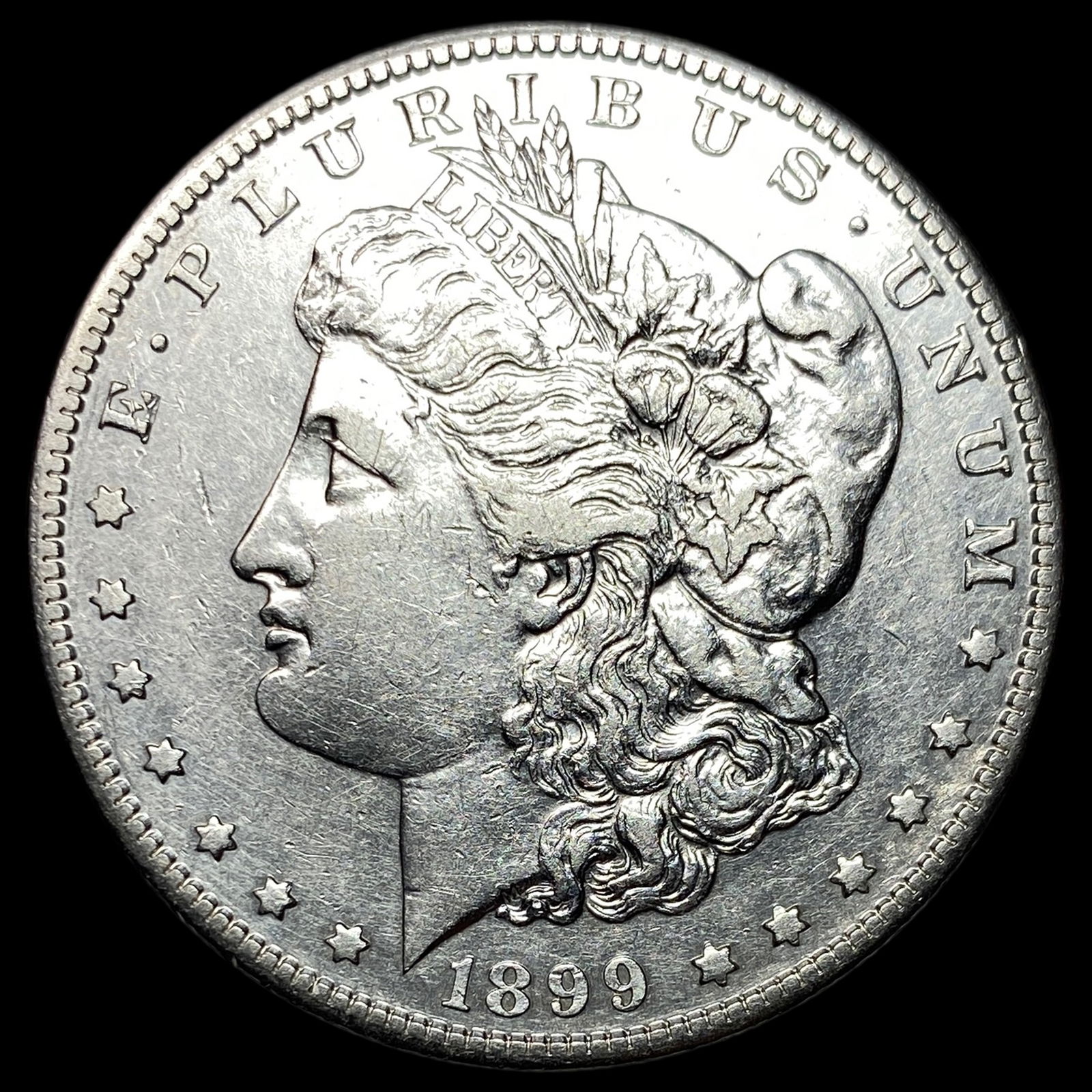 1899-S Silver Morgan Dollar NEARLY UNCIRCULATED (1 of 2)