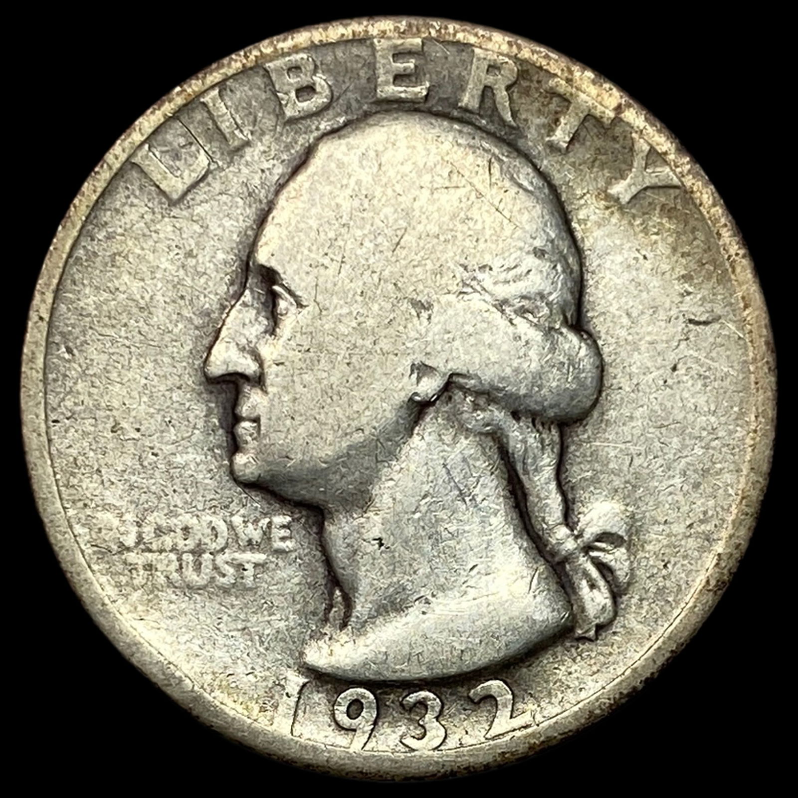 1932-D Silver Washington Quarter NICELY CIRCULATED (1 of 2)