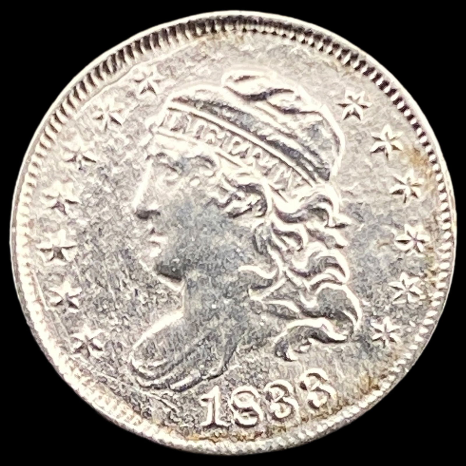 1833 Capped Bust Half Dime HIGH GRADE (1 of 2)