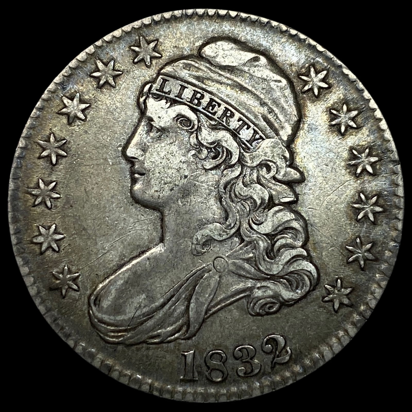 1832 Capped Bust Half Dollar ABOUT UNCIRCULATED (1 of 2)