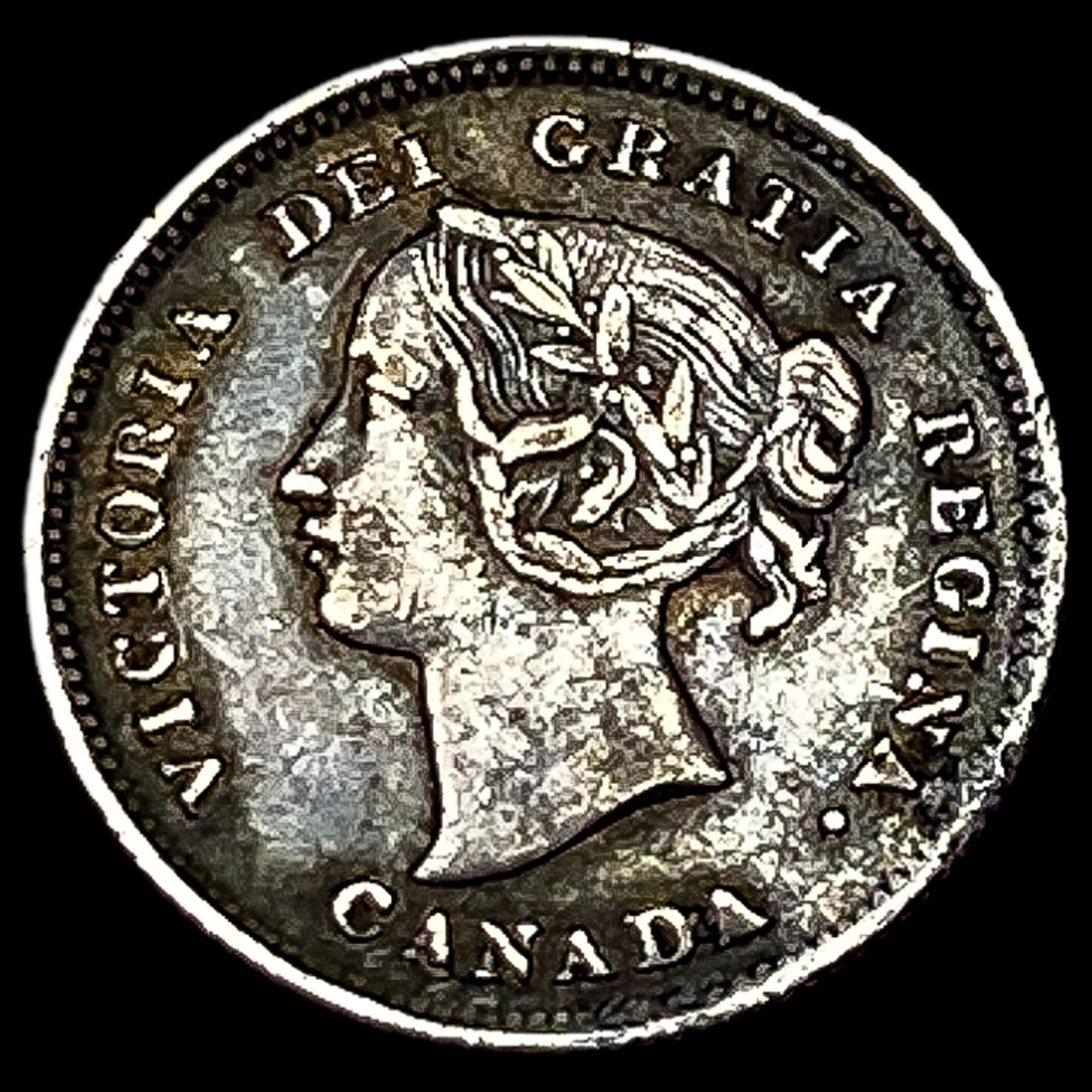 1901 Canada Silver 5 Cents NEARLY UNCIRCULATED (1 of 2)