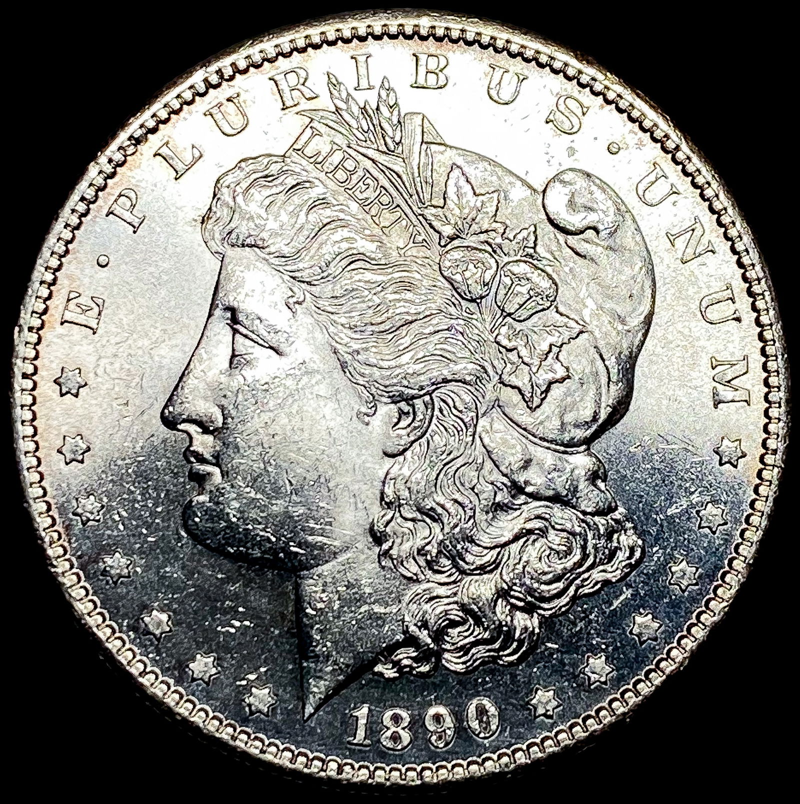 1890-S Morgan Silver Dollar CHOICE BU (1 of 2)