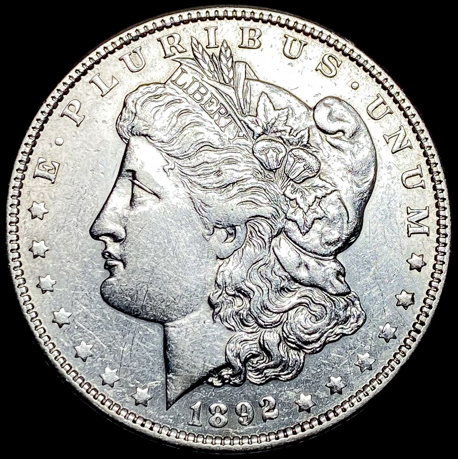 1892-O Silver Morgan Dollar CLOSELY UNCIRCULATED (1 of 2)