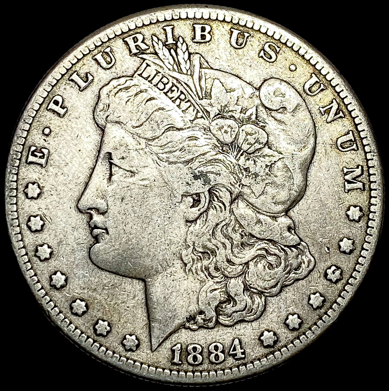 1884-S Silver Morgan Dollar LIGHTLY CIRCULATED (1 of 2)